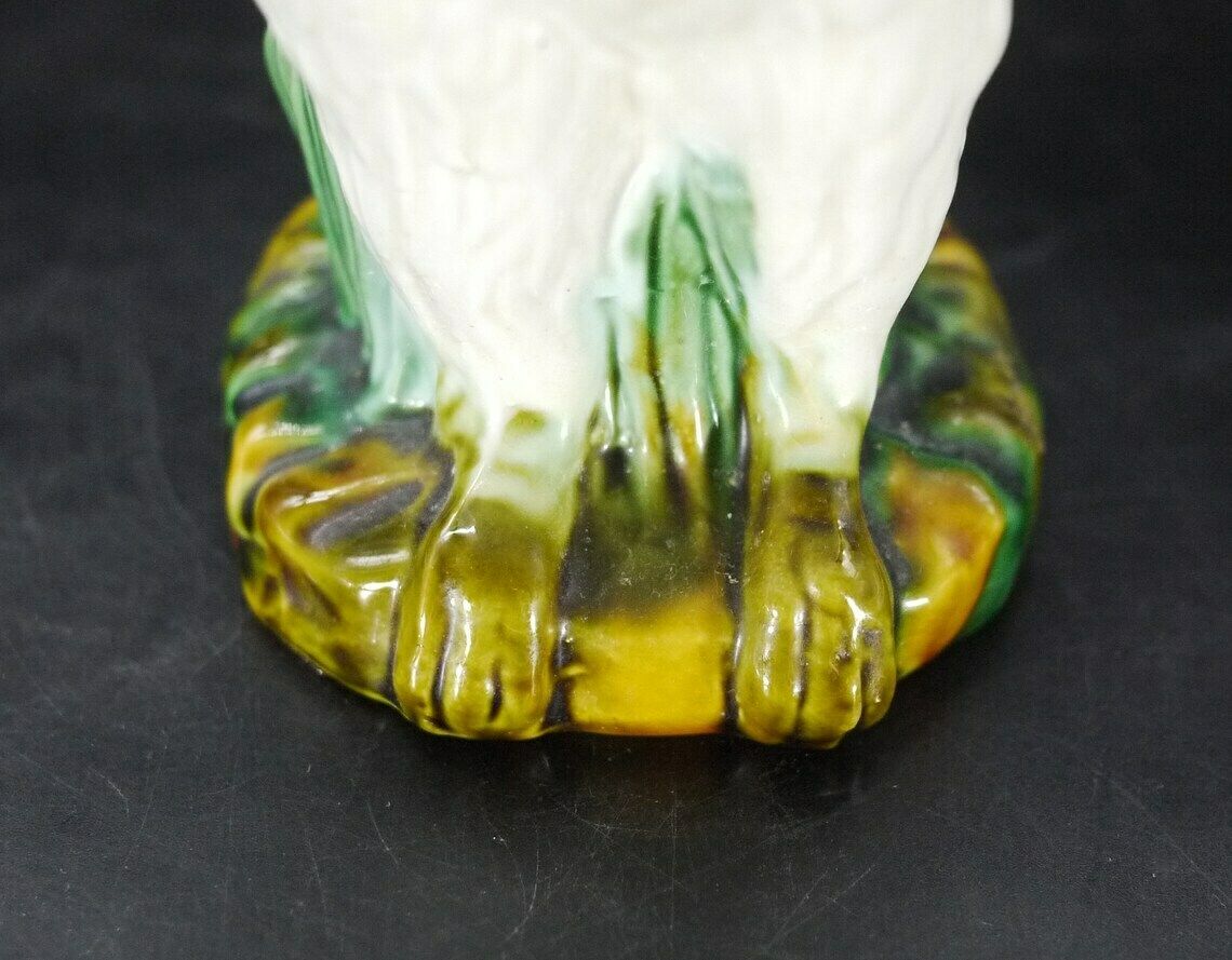 Antique Majolica Parrot Pitcher photo buy