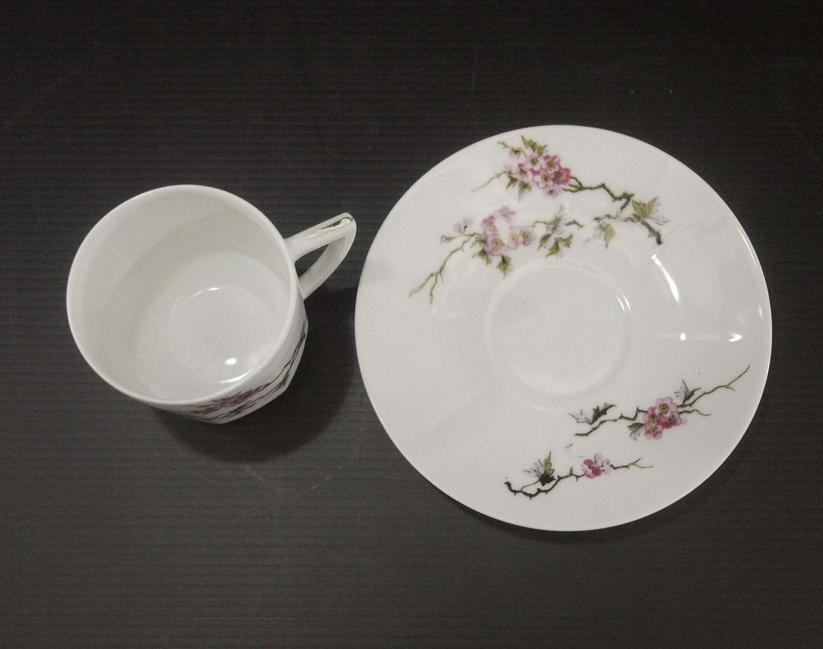 Antique Limoges Porcelain Coffee Set By Touze, Lemaître & Blancher photo vinterior