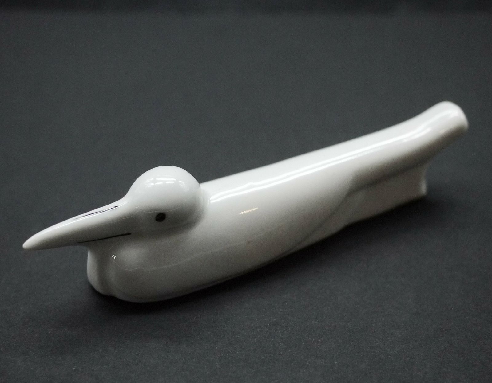 Art Deco Porcelain Animal Figure Knife Rests, S/10 photo 235.0