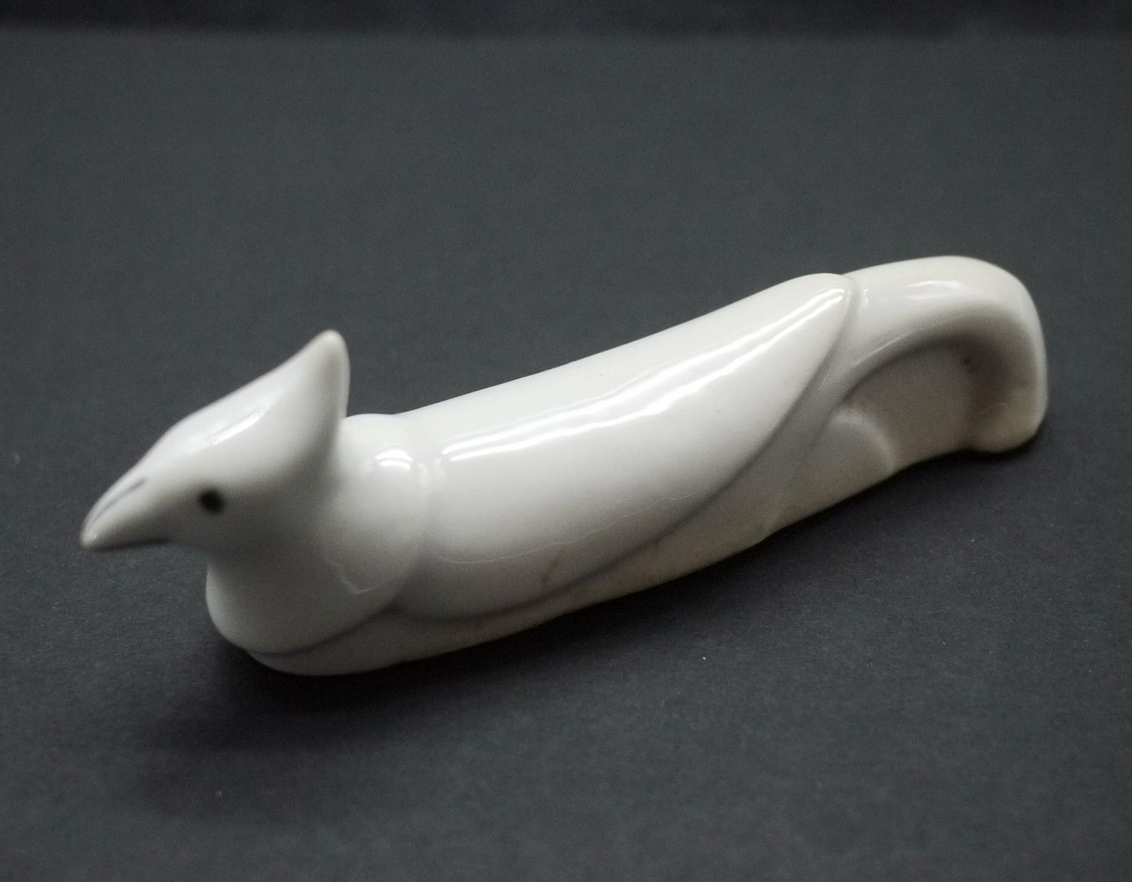 photo furniture Art Deco Porcelain Animal Figure Knife Rests, S/10
