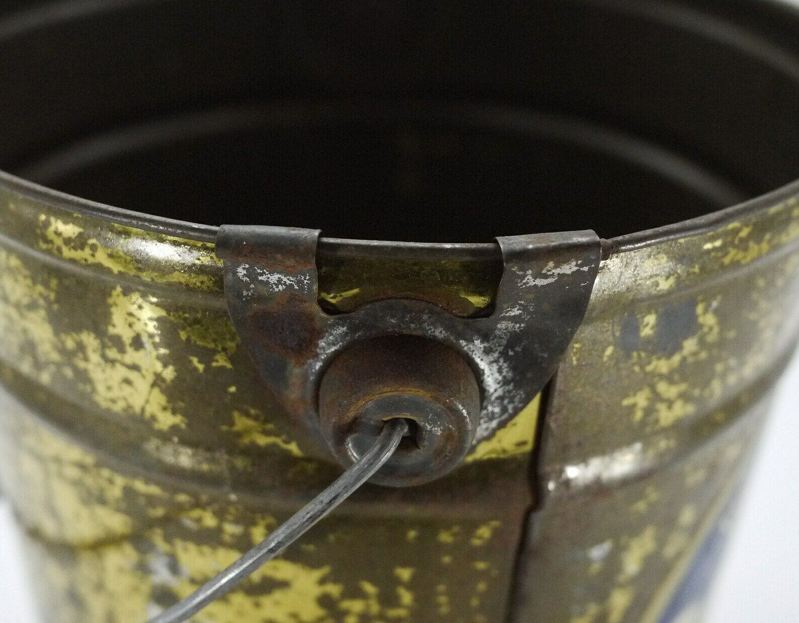French Dijon Mustard Tin Bucket photo buy
