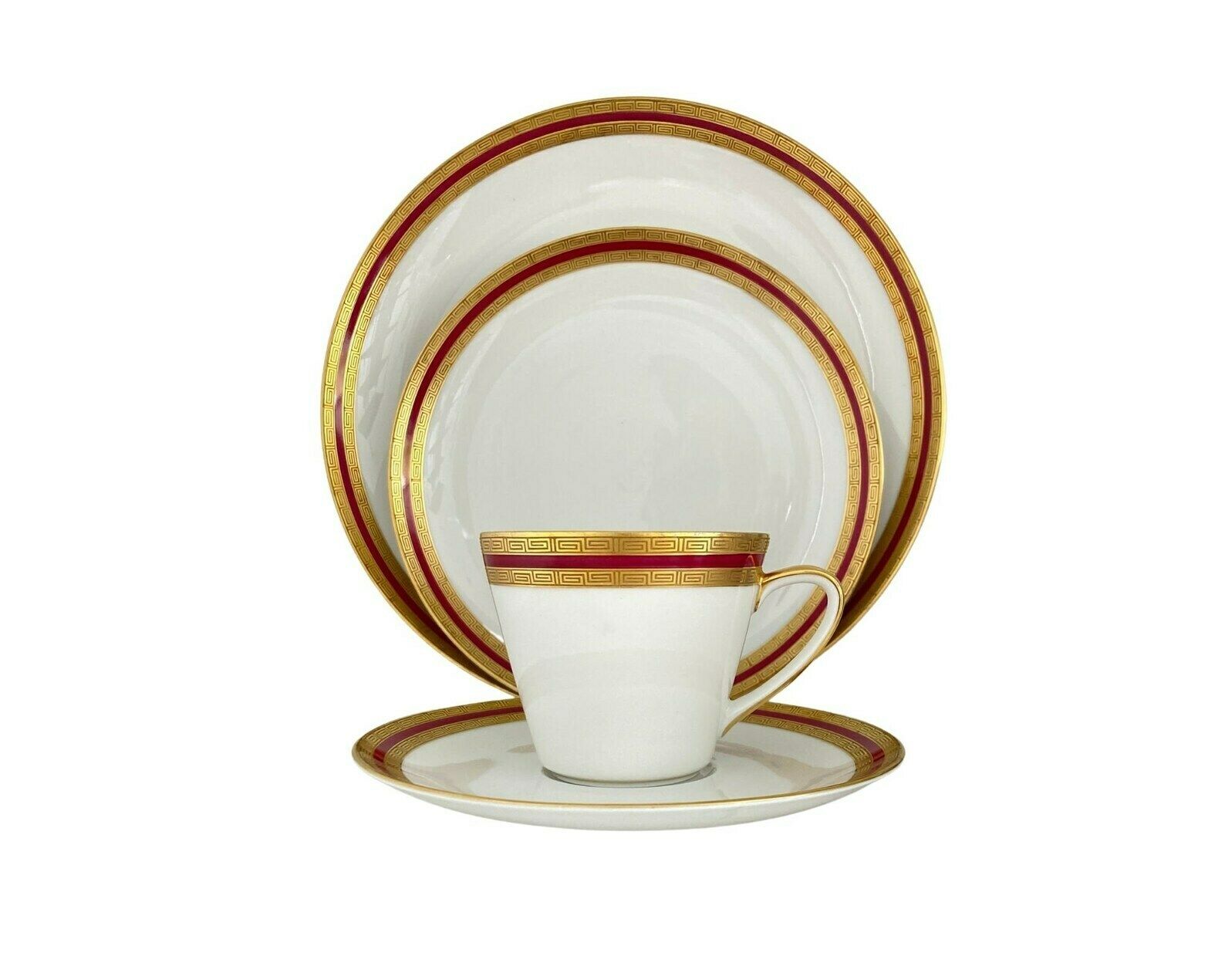 Wit Porseleinen Servies | Dinerborden | Incl. Koffieservies Voor 12 Personen | Terrine | 57 Stuks Totaal photo furniture