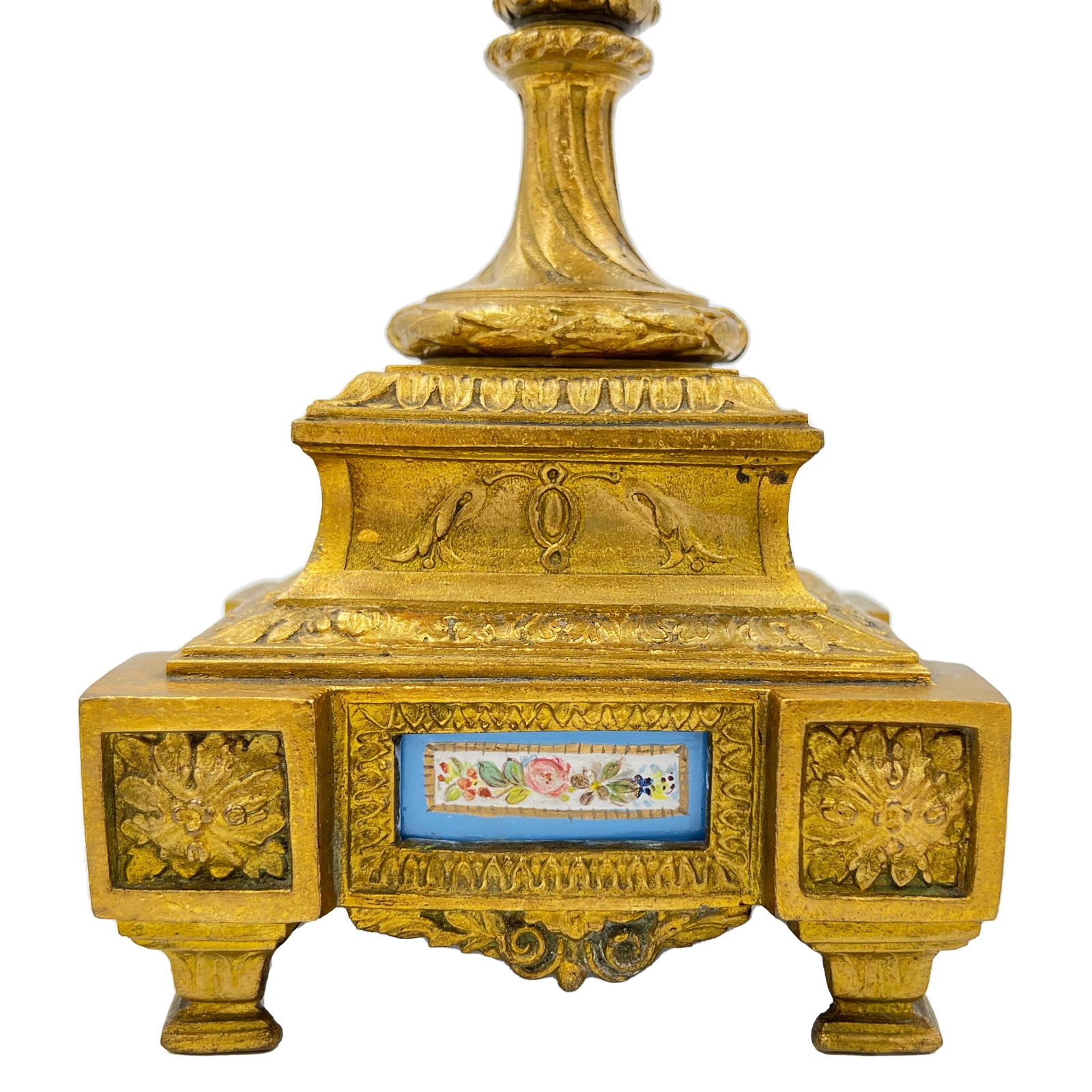 A Pair Of French Sevres Style Porcelain Urns, With Gilt Bronze Mounts, 19th Century photo 2750.0