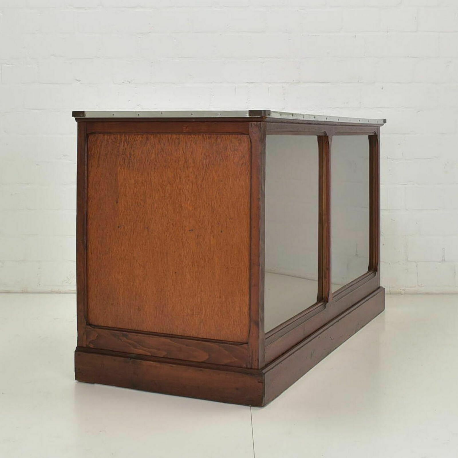 Furniture Vintage! Shop Display Case Restored Shop Counter Sales Counter Around 1940 Antique Display Case photo