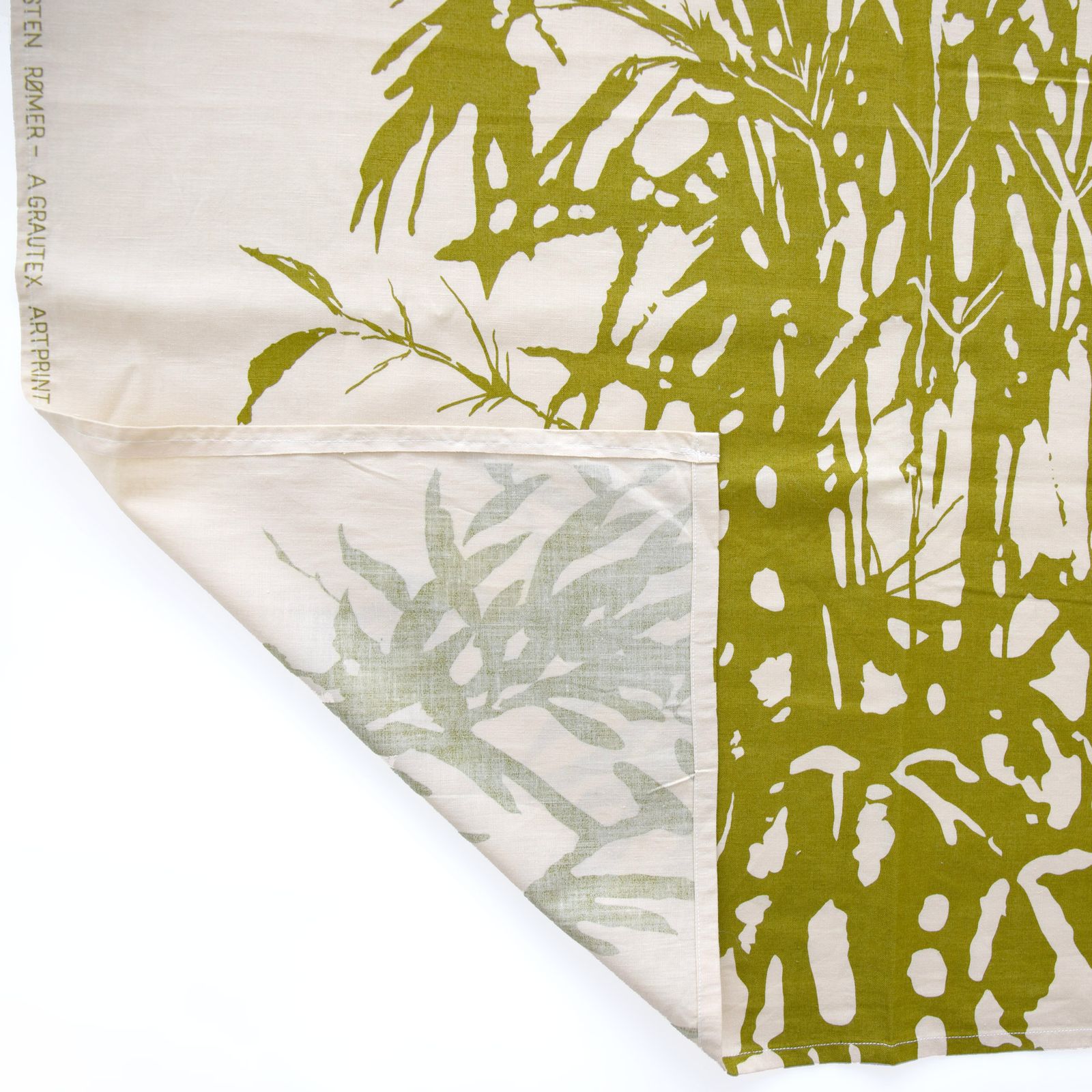 Danish Modern Textile Art Print By Kirsten Rømer For Grautex, 1960s photo vinterior