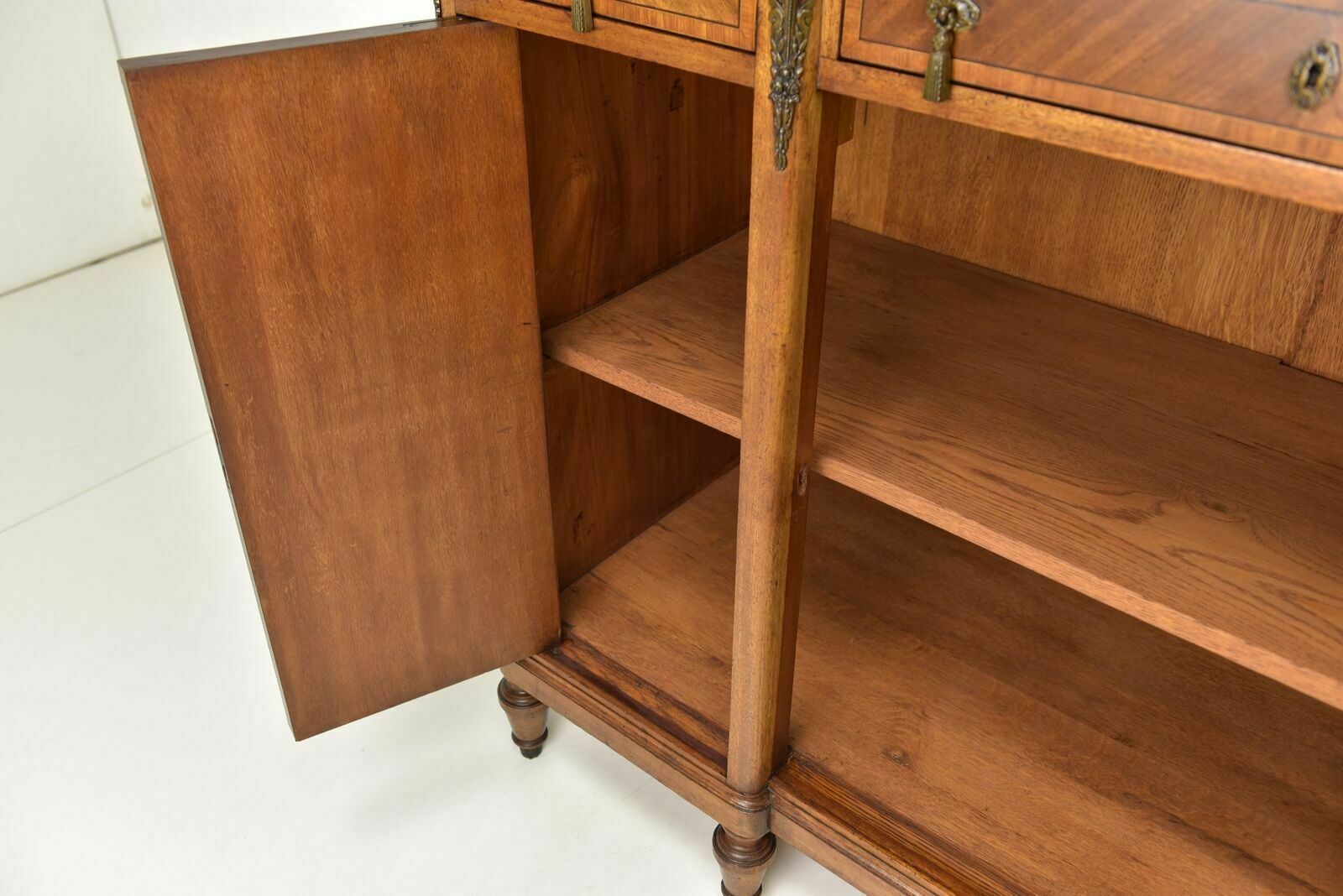 Antique! Display Cabinet K Restored Art Deco Around 1925 Mahogany Sideboard Buffet photo Furniture