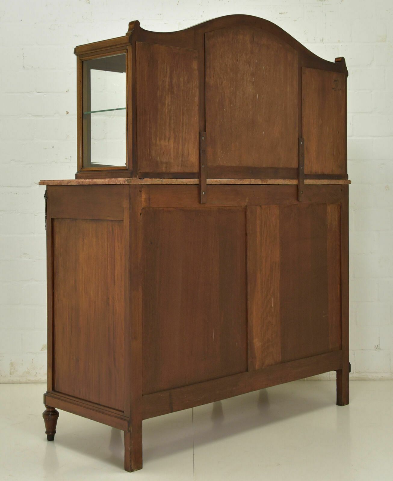 1391.0 Antique! Display Cabinet K Restored Art Deco Around 1925 Mahogany Sideboard Buffet photo