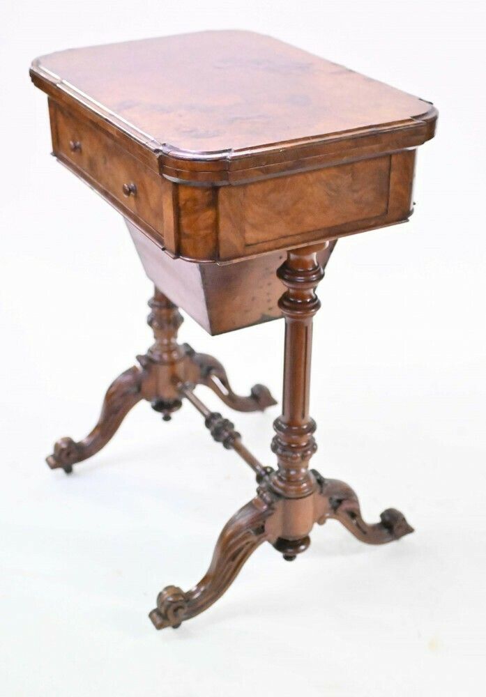 Victorian Games Table Chess Draughts Walnut photo 795.0