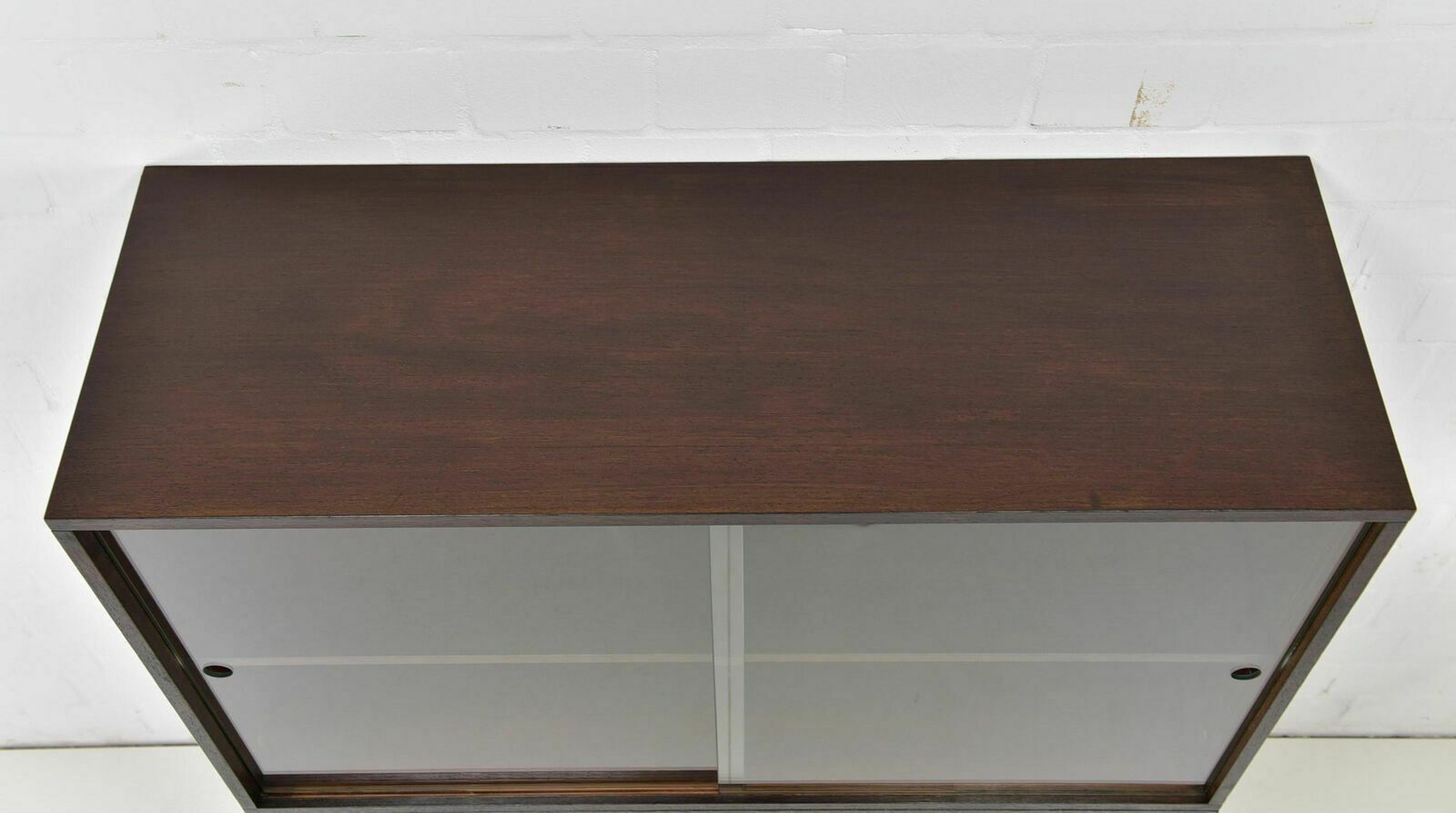 Filing Cabinet Restored Around 1980 Office Cabinet Sliding Doors Showcase Office Vintage photo vintage