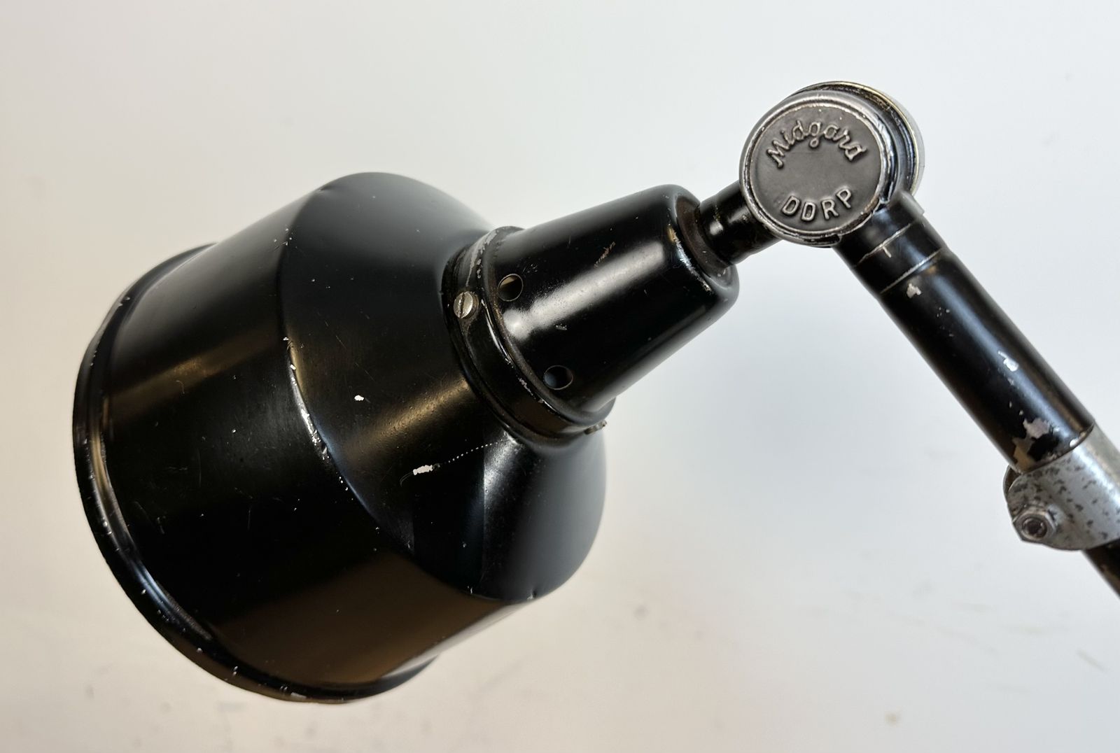 Industrial Ddrp Desk Or Wall Lamp By Curt Fischer For Midgard, 1930s photo buy
