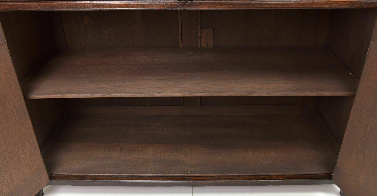 Antique! Buffet Cabinet Restored Art Nouveau Art Nouveau Around 1920, Solid Oak photo Furniture