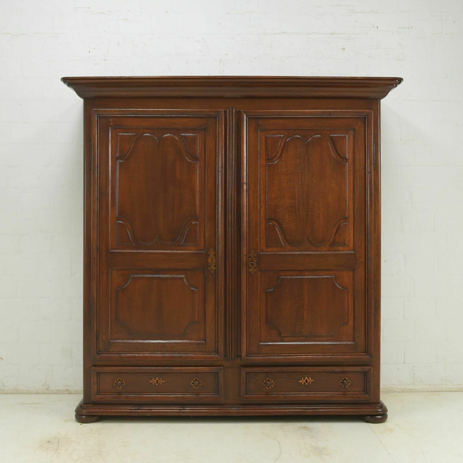 Antique! Oak Cabinet Restored Biedermeier Around 1820 Hall Cabinet Vertiko photo furniture