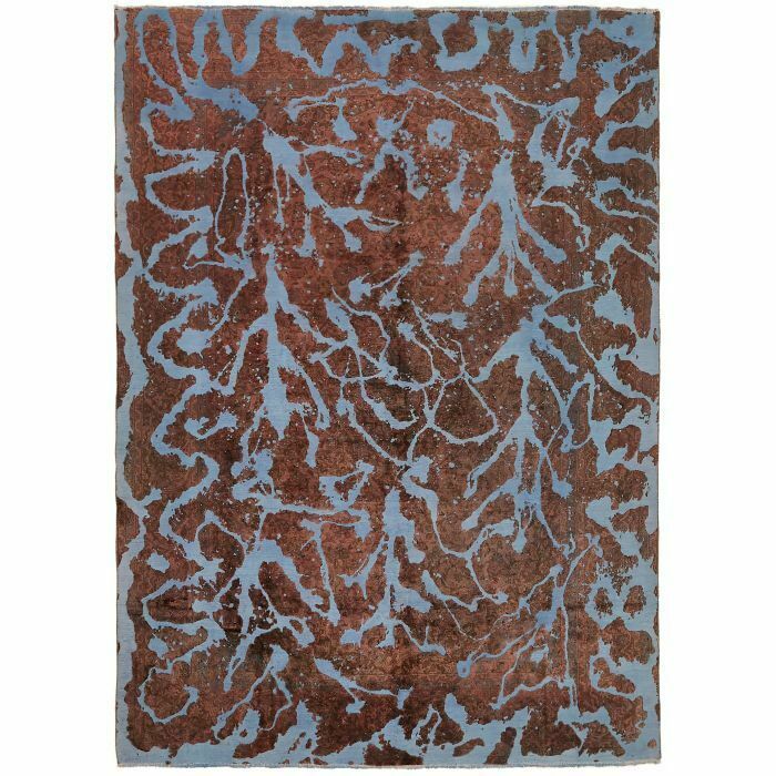 Handmade Brown Overdyed Large Area Rug 283 Cm X 388 Cm photo furniture