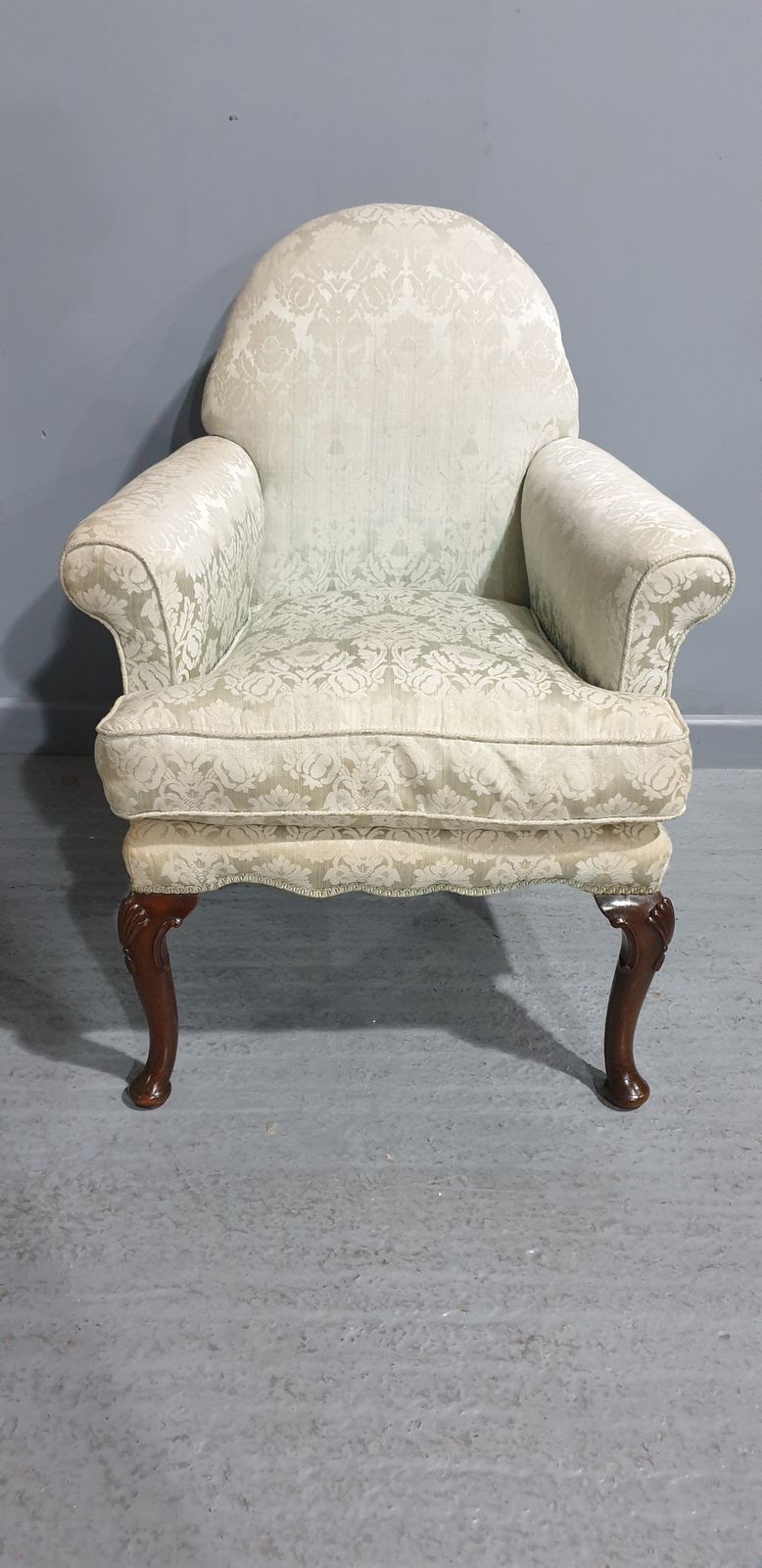 Super Queen Ann Chair, 1920s, Mahogany photo for sale