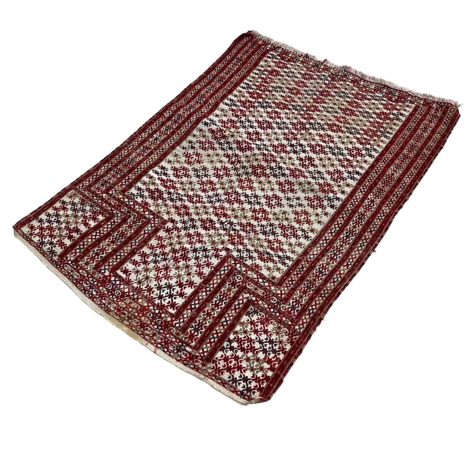 photo for sale Traditioneel Turks Mini Kilimkleed, Vintage Anatolisch Turks Kilimkleed, 105 X 70 Cm