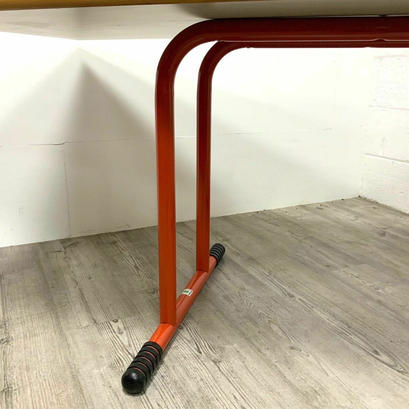 Joe Colombo For Bieffeplast White And Orange Desk Dining Table Italian 1970s Mcm photo 895.0