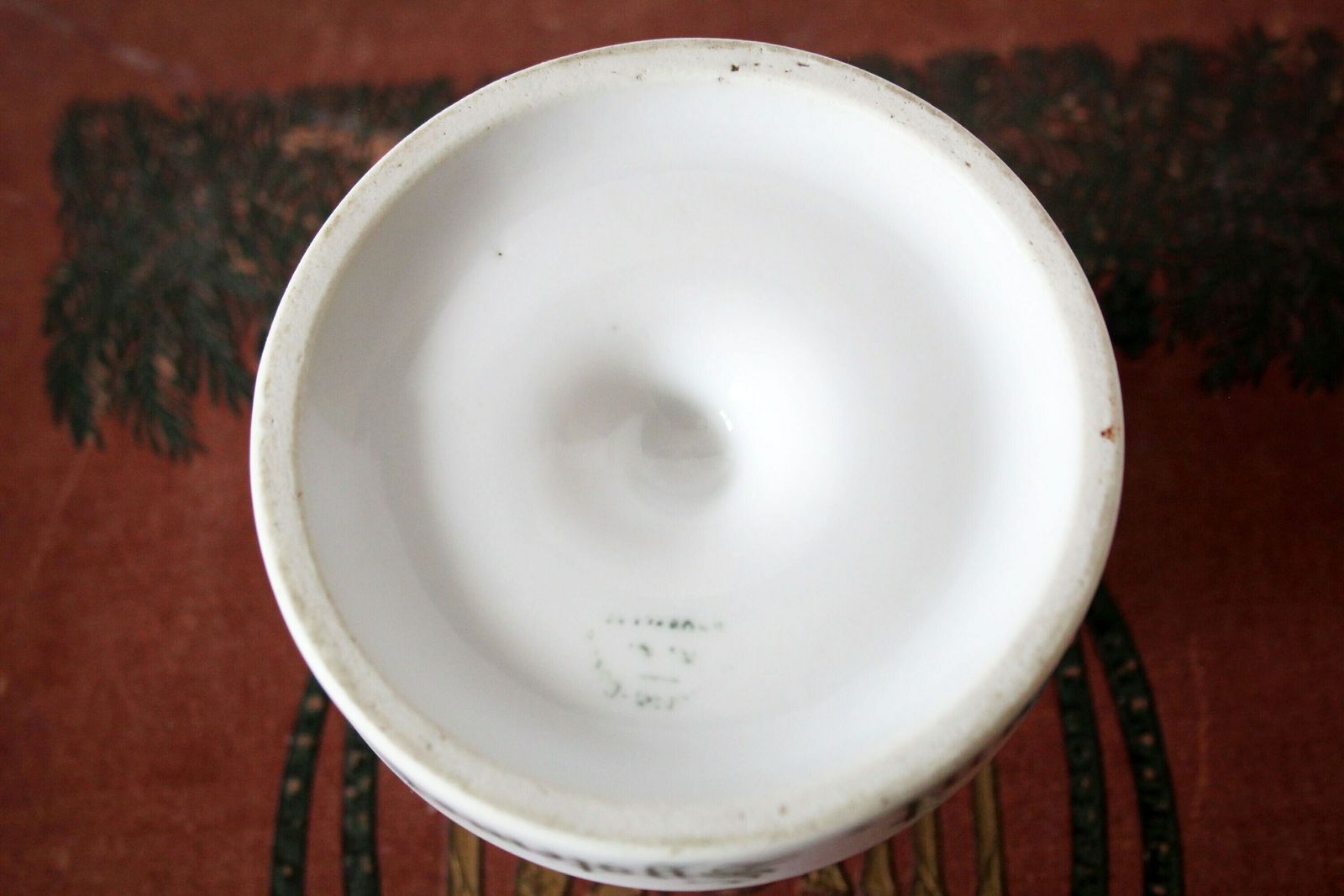 Antiek Porseleinen Luciferhoudertje, Geen Striker, Reclame Object, Sigaren En Sigaretten, Brussels Porselein, Verzamelobject photo buy