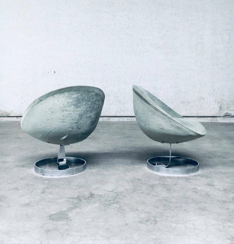 Meubels Space Age Sphere Pod Lounge Chair Set, Frankrijk, Ca. Jaren 1960 photo