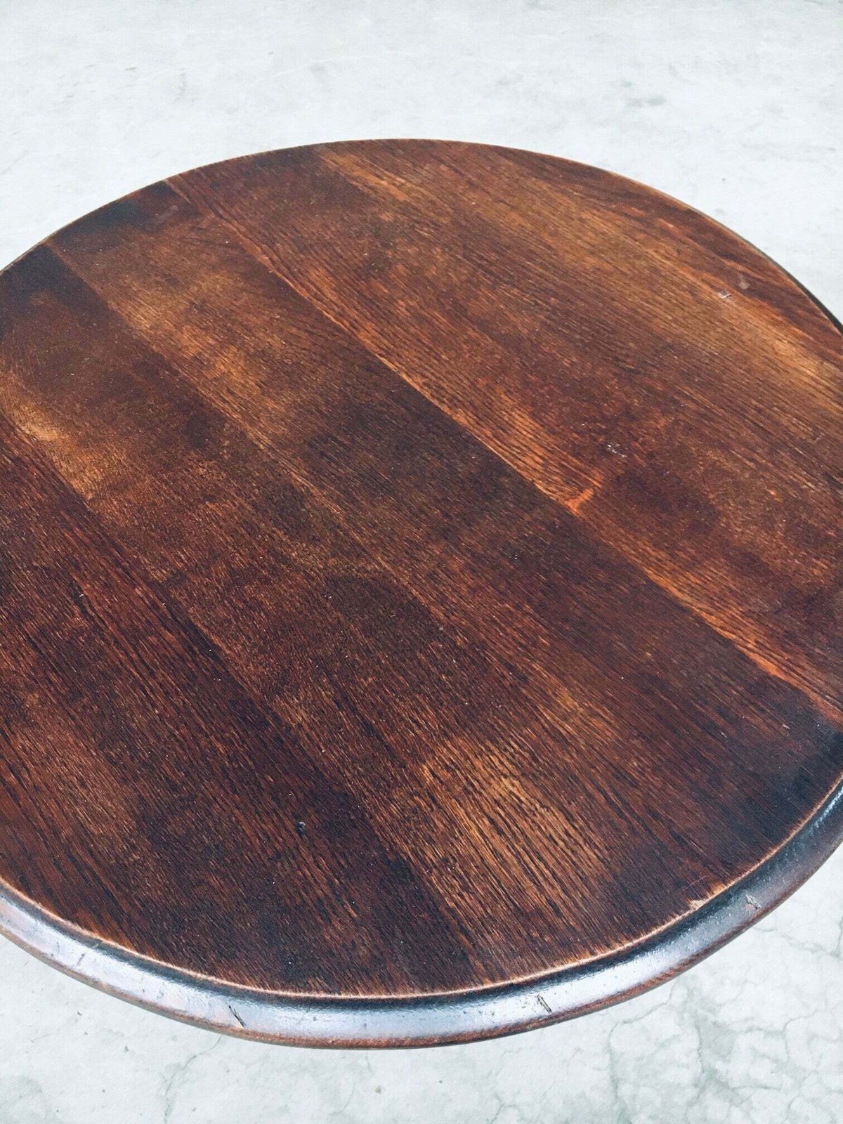 photo vintage French Modernist Design Side Table In The Style Of Charles Dudouyt, France 1930's