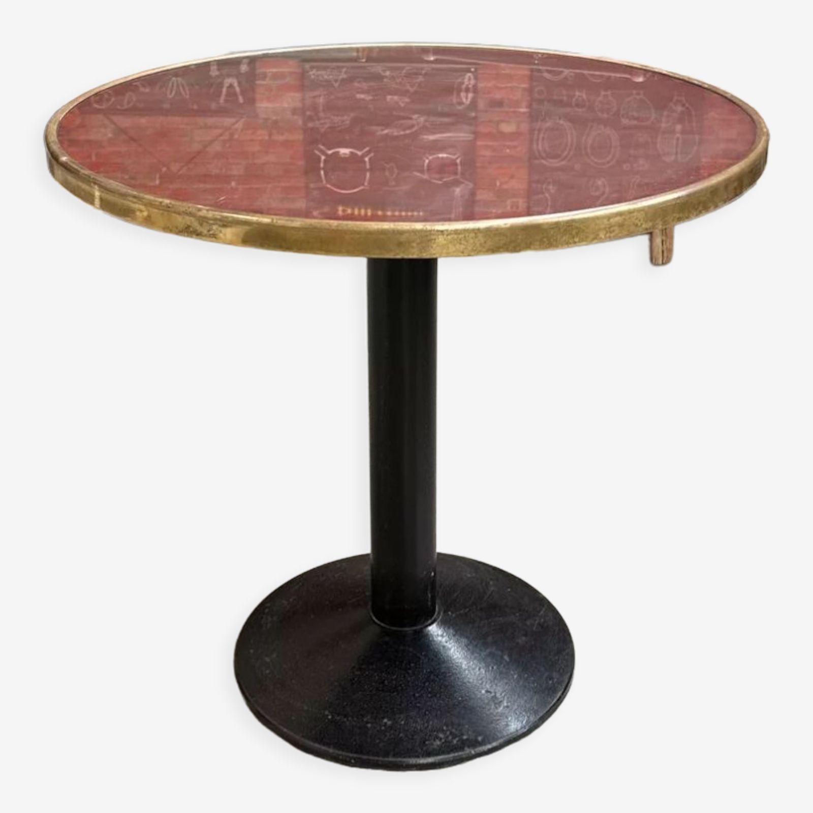Xxth Century Bistro Table, Early 20th Century