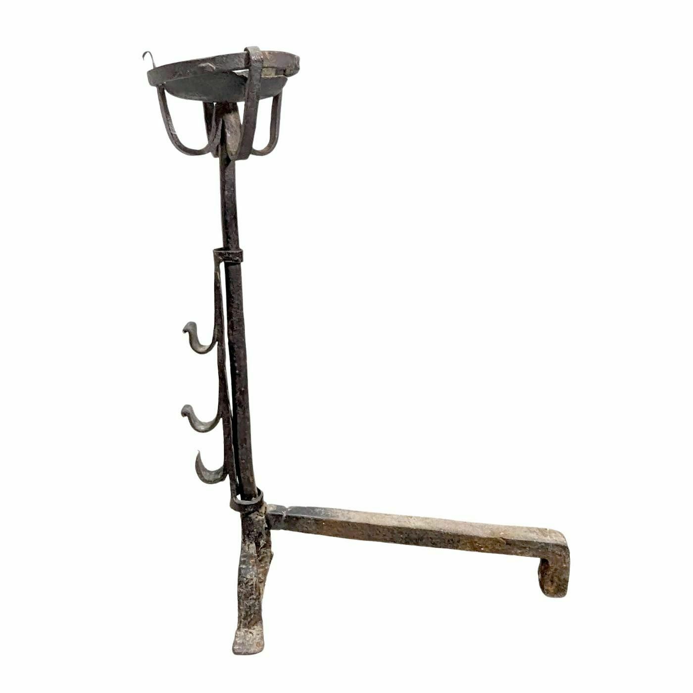 photo furniture Landsmen In Wrought Iron Of The Period 18th (Pair)