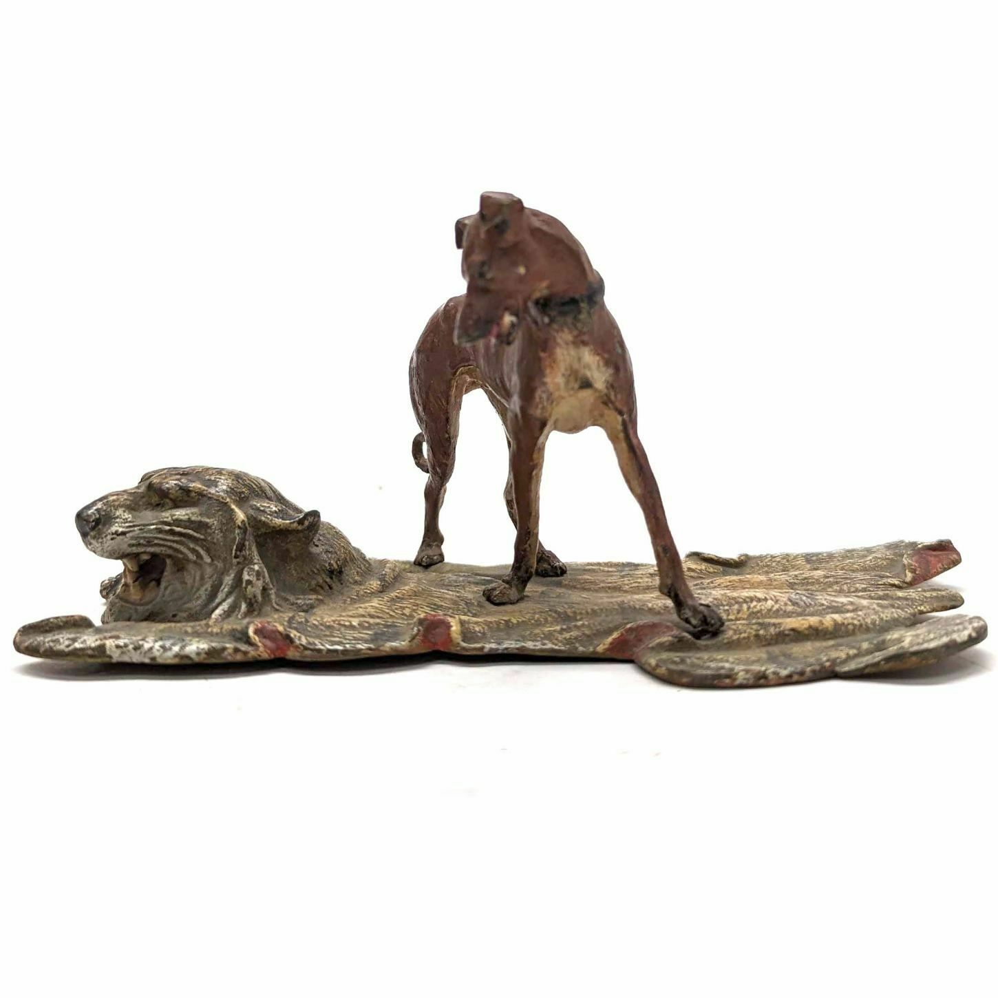 Vienna Bronze The Dog On The Tiger Skin photo furniture