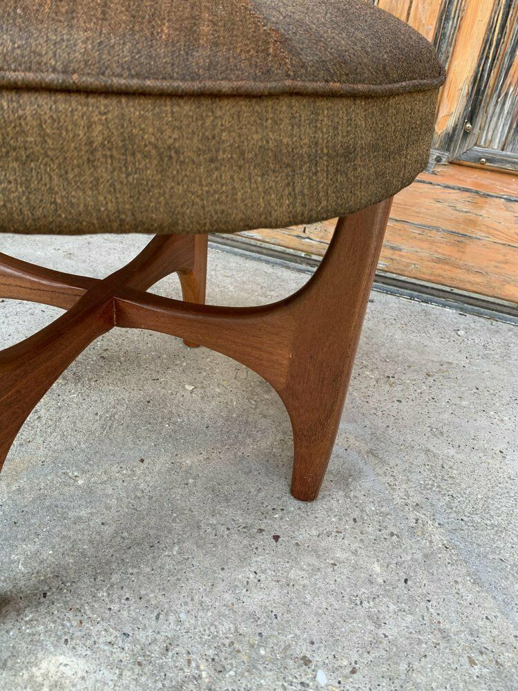 Mid Century Danish Ottoman In Teak By Kofod Larsen For G Plan, 1960s photo Furniture