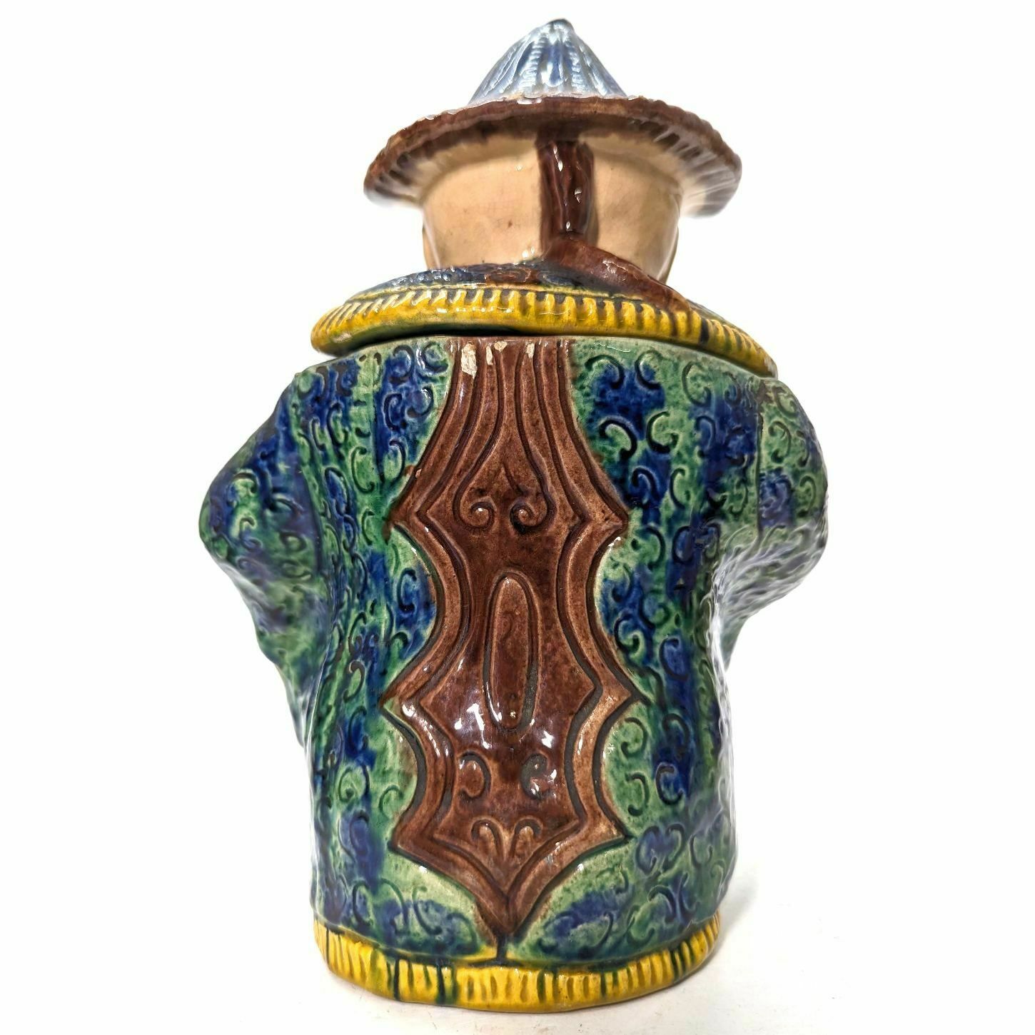 Chinese Terracotta Tobacco Pot Or Snuff Box, 19th Century photo Home Decor