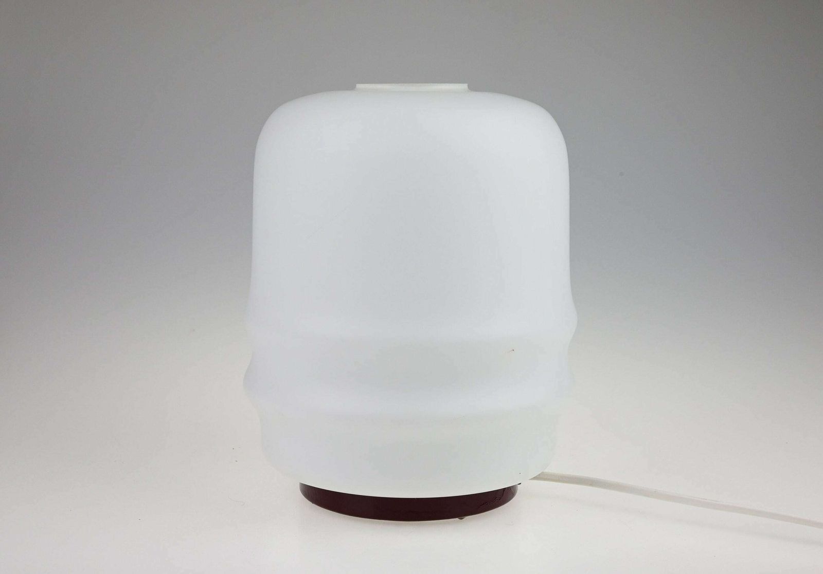 Glass Lamp, Desk Lamp, Mid Century Lamp, Table Lamp, Bedside Lamp, Mid Century Light, Modern Lamp, Vintage Light, Vintage Lighting