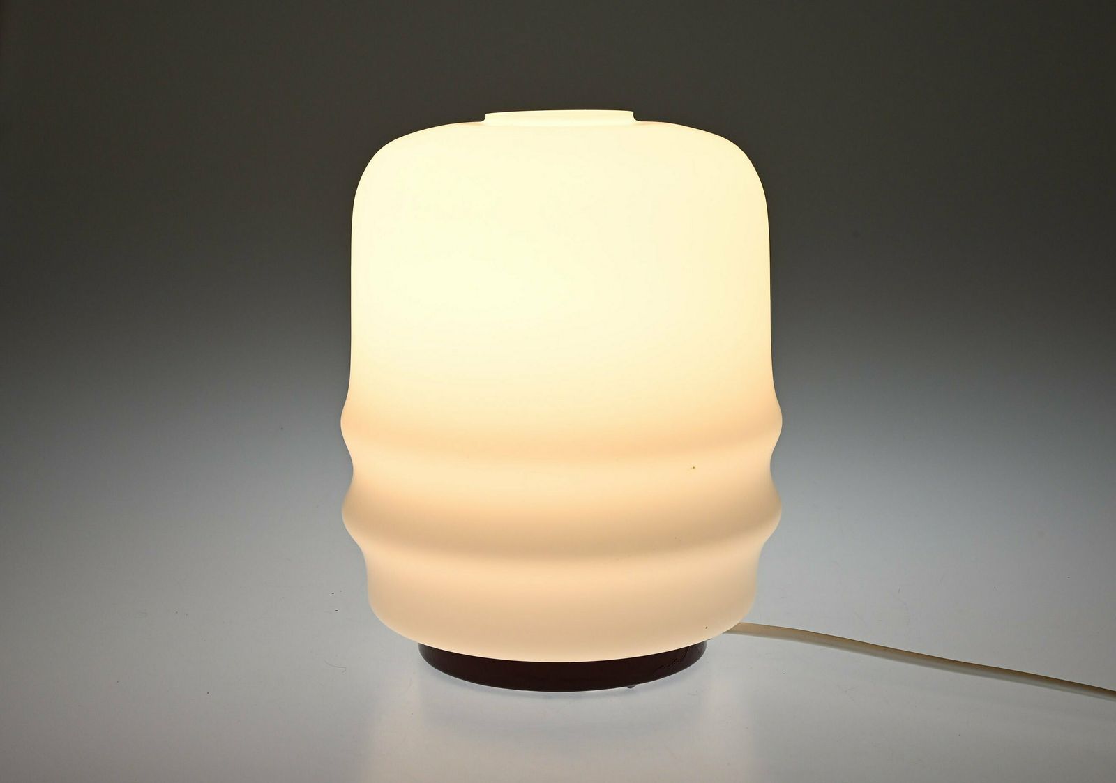 Glass Lamp, Desk Lamp, Mid Century Lamp, Table Lamp, Bedside Lamp, Mid Century Light, Modern Lamp, Vintage Light, Vintage Lighting photo furniture