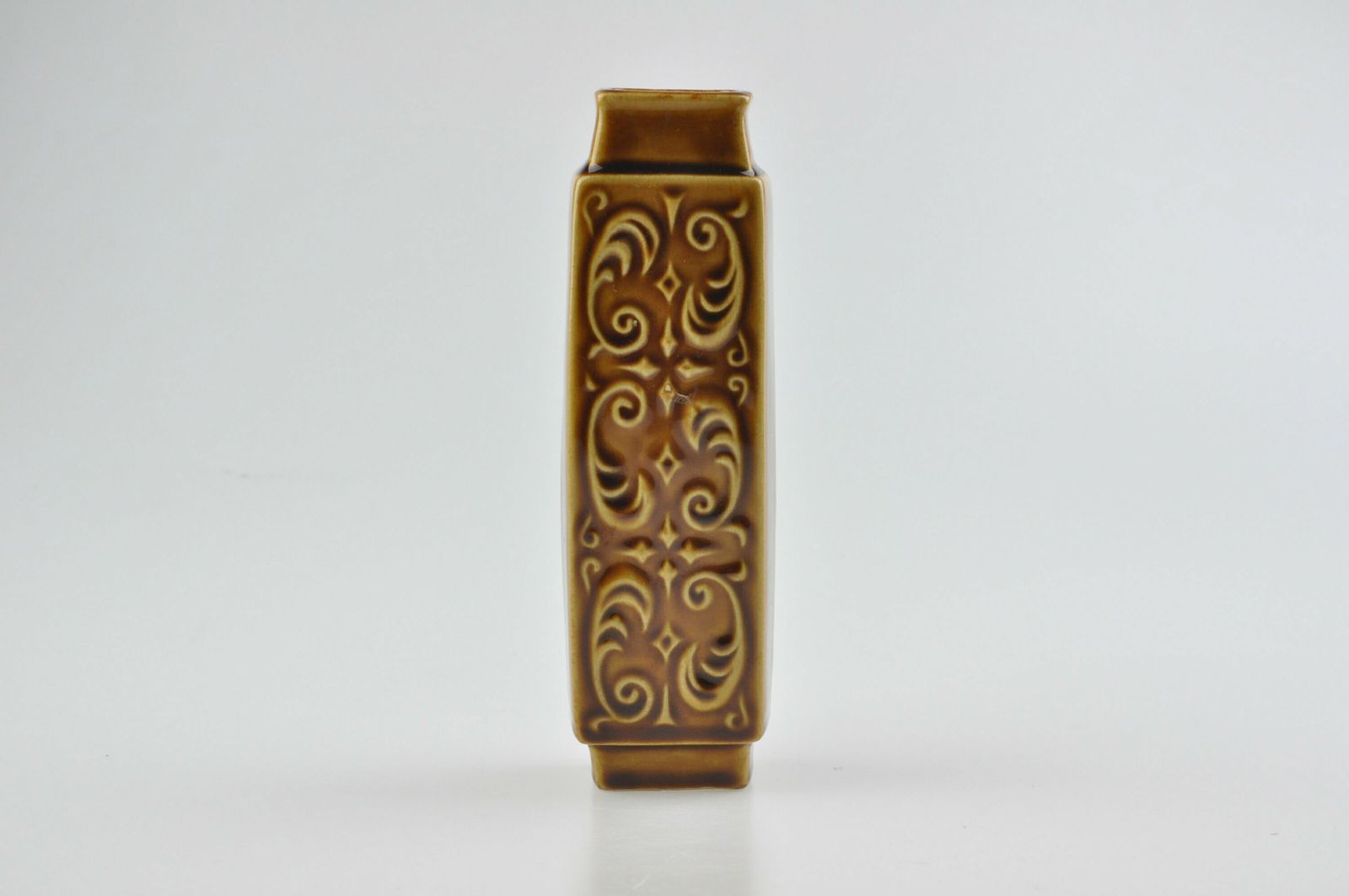 Ditmar Urbach Brown Ceramic Vase, Porcelain Vase, Pottery Vase, Retro Vase, Ditmar Urbach, Modernist Vase, Mid Century Vase, Ceramic Vase