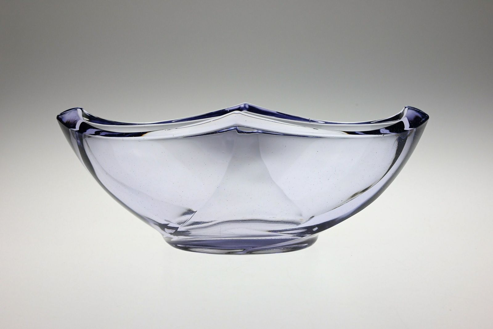 Frantisek Peceny Pressed Glass Bowl, Hermanova Hut Glass Bowl, Vintage Glass Bowl, Glass Bowl, Czech Glass, Czech Glass Bowl, Vintage Glass