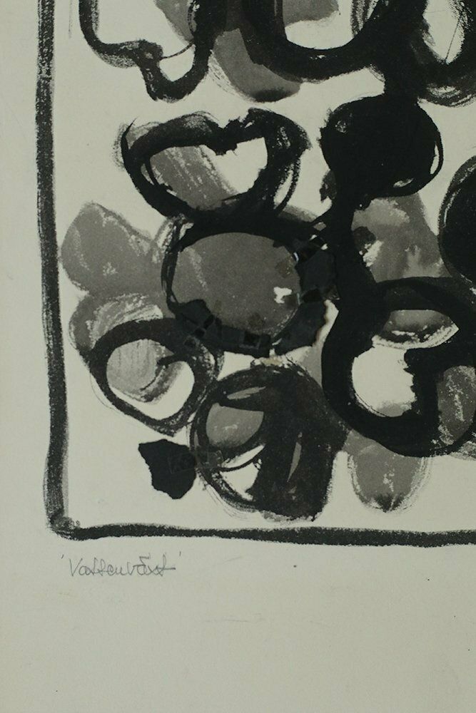 Margareta Treutiger, Vattenväxt, Mixed Media On Board, 1965 photo 414.0
