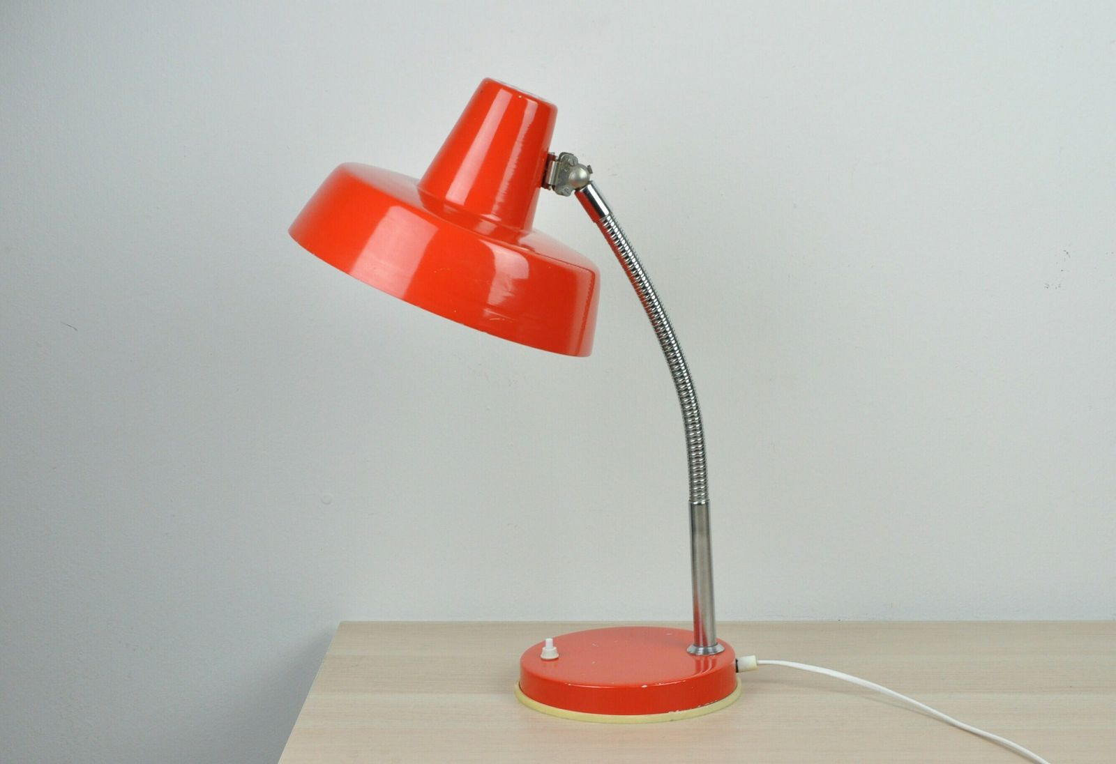 Mid Century Lamp, Red Lamp, Industrial Lamp, Mid Century Lighting, Table Lamp, Desk Lamp, Architect Lamp, Office Lamp, Table Light, Lighting photo 145.0