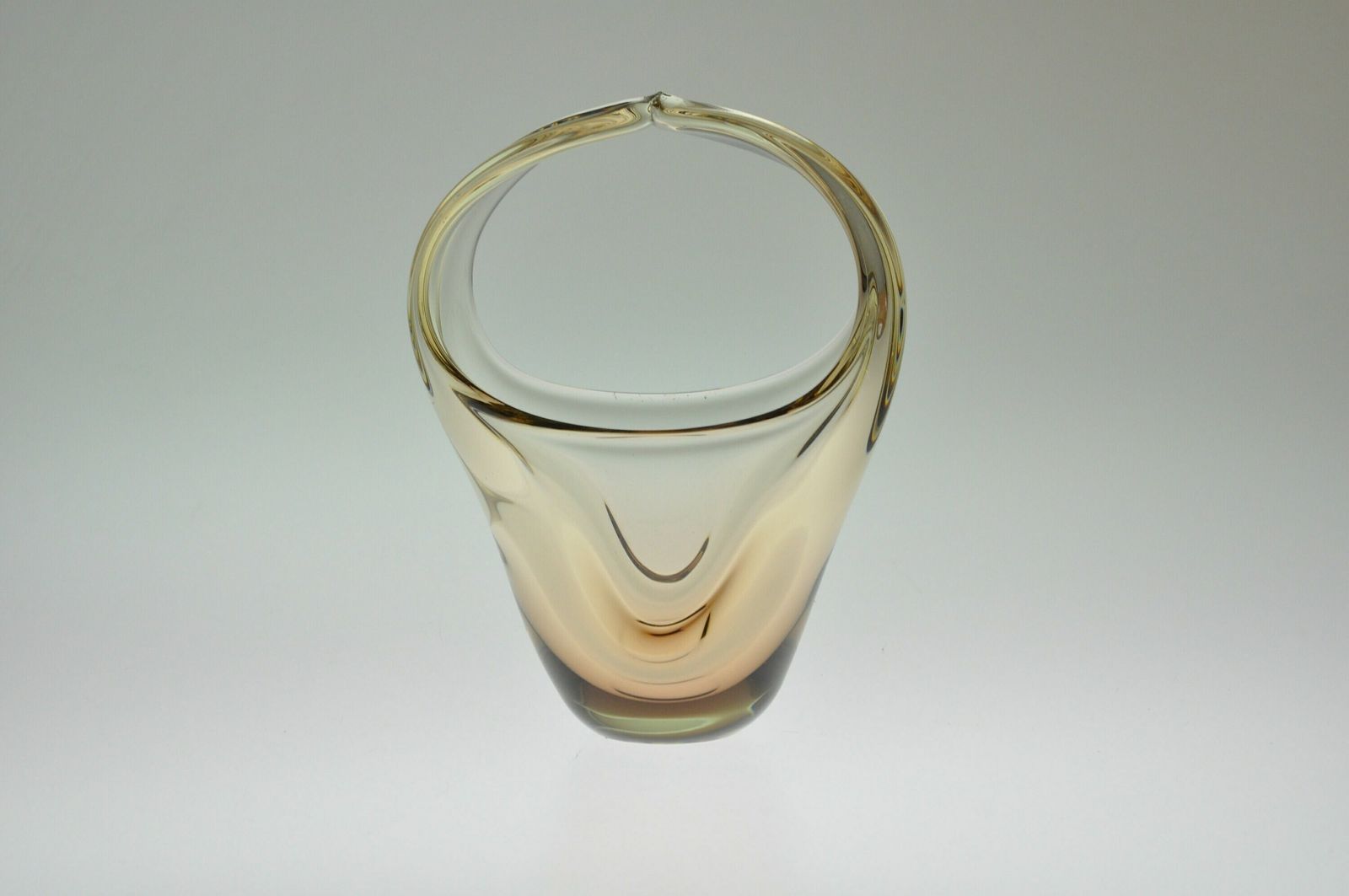 Skrdlovice Glazen Mand, Kunstglas, Tsjechisch Kunstglas, Glazen Manden, Vintage Mand, Vintage Glazen Mand, Tsjechisch Glas, Boheems Glas