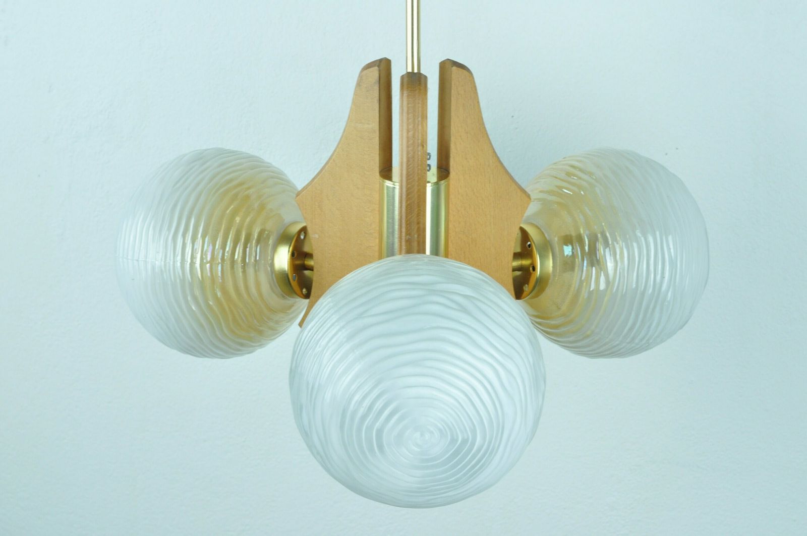3 Light Mid Century Ceiling Lamp, Mid Century Lighting, Mid Century Lamp, Ceiling Light, Pendant Light, Mid Century Modern, Pendant Lighting photo Lighting
