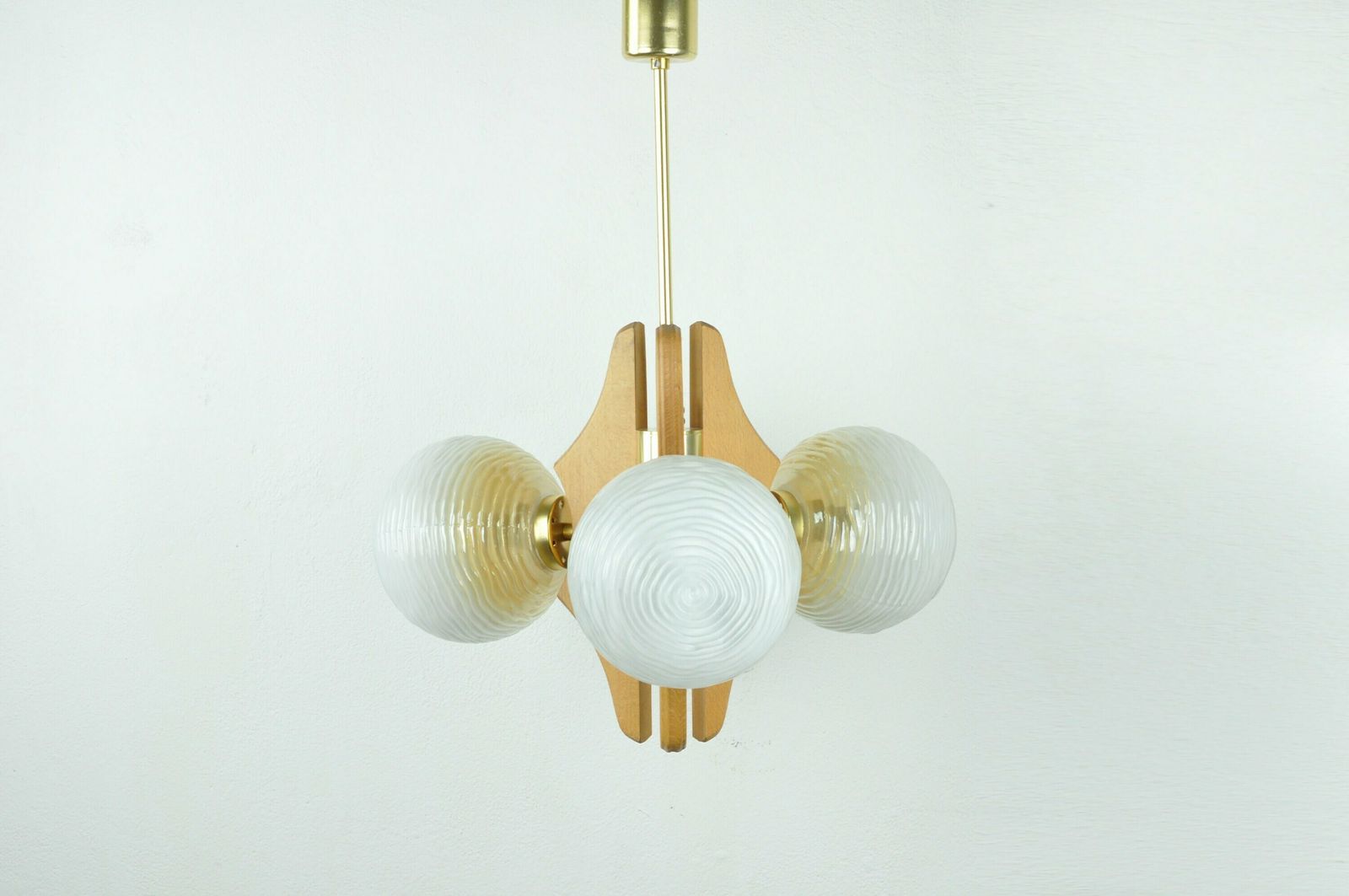3 Light Mid Century Ceiling Lamp, Mid Century Lighting, Mid Century Lamp, Ceiling Light, Pendant Light, Mid Century Modern, Pendant Lighting photo vinterior