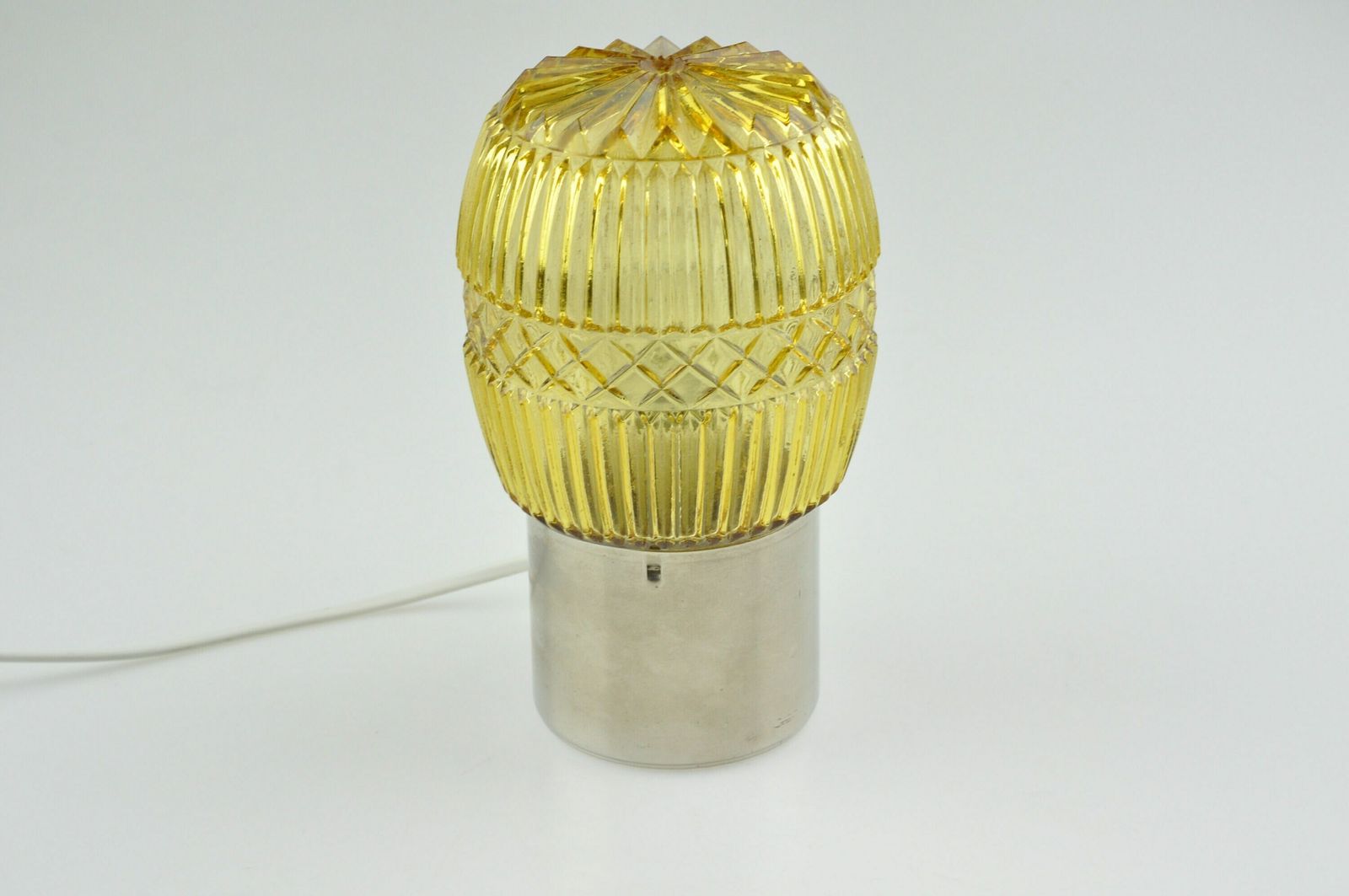 Mid Century Desk Lamp, Metal Lamp, Desk Metal Lamp, Table Lamp, Desk Lamp, Bedside Lamp, Mid Century Lamp, Yellow Lamp, Table Light photo furniture