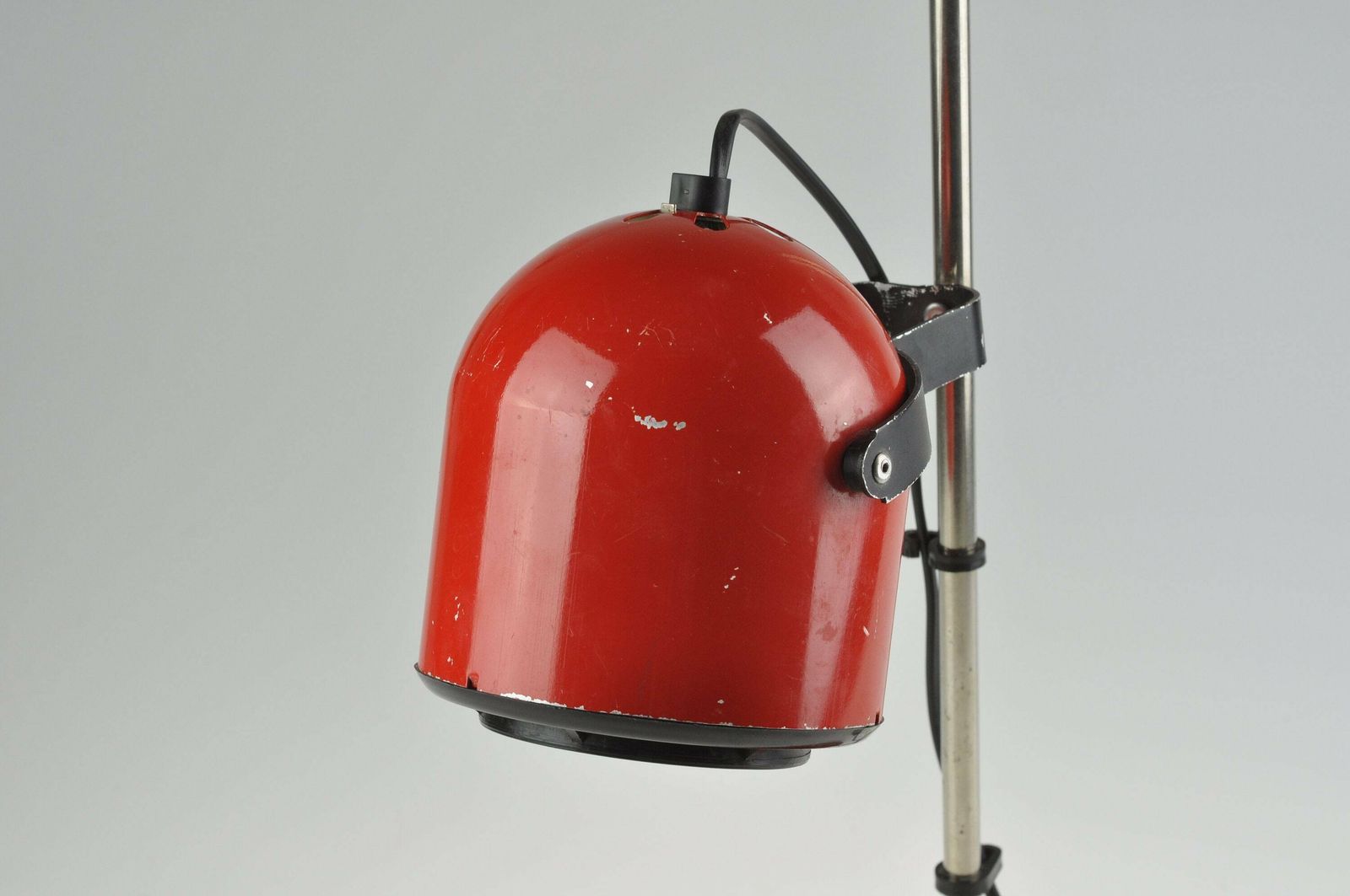 Industriële Bureaulamp, Industriële Lamp, Architectenlamp, Bureaulamp, Mid Century Lamp, Rode Lamp, Mid Century Verlichting, Tafellamp photo buy