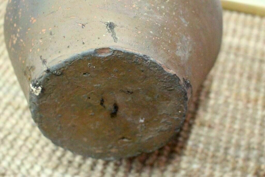 Home Decor Large Antique French Handcrafted Terracotta Limousin Oil Water Jug photo