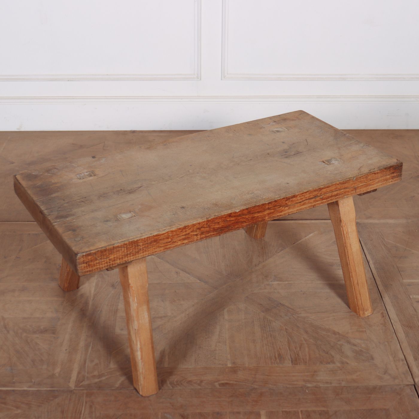 French Primitive Coffee Table, 1800s photo furniture