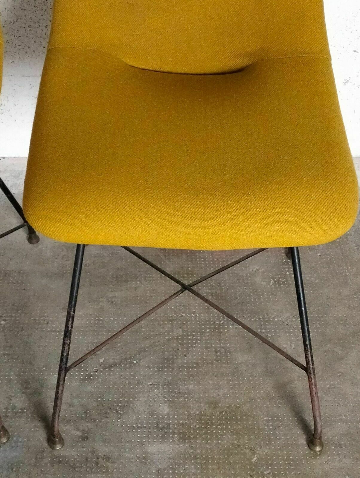 photo for sale Set Of 2 Aster Chairs By Augusto Bozzi For Saporiti   '50'60