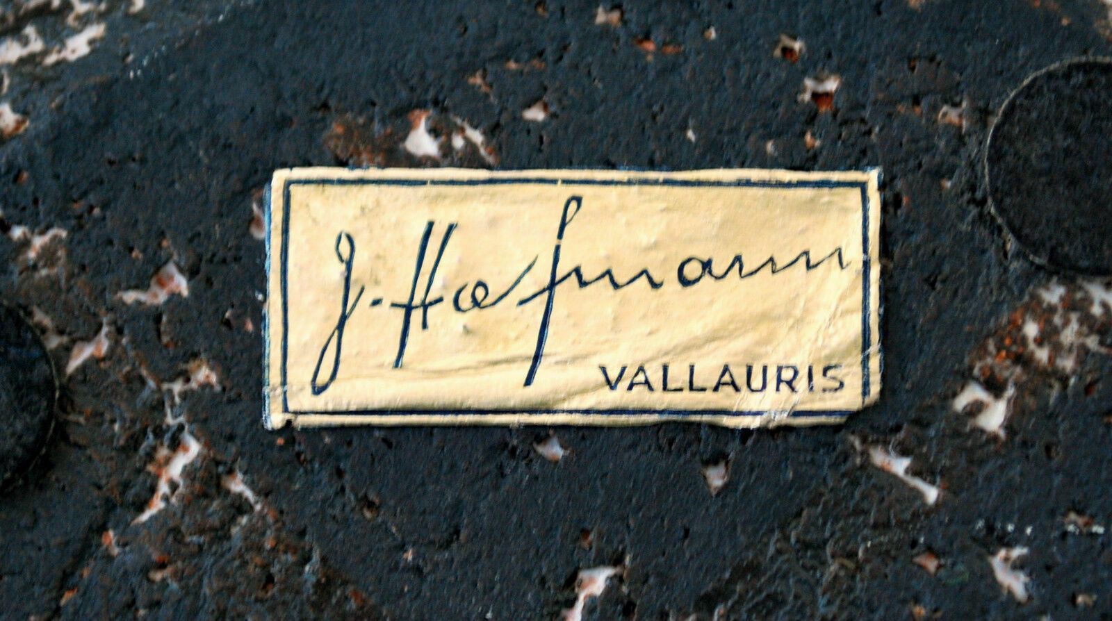 Set Of Vallauris Ceramics By Gerard Hofmann 60s photo Home Decor