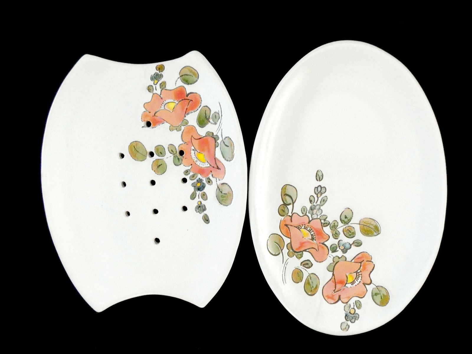 Vintage Vallauris Aspergeschotel – Frans Majolica Serveerset, Vallauris Aardewerk, Ca. Jaren 1950 photo Woonaccessoires