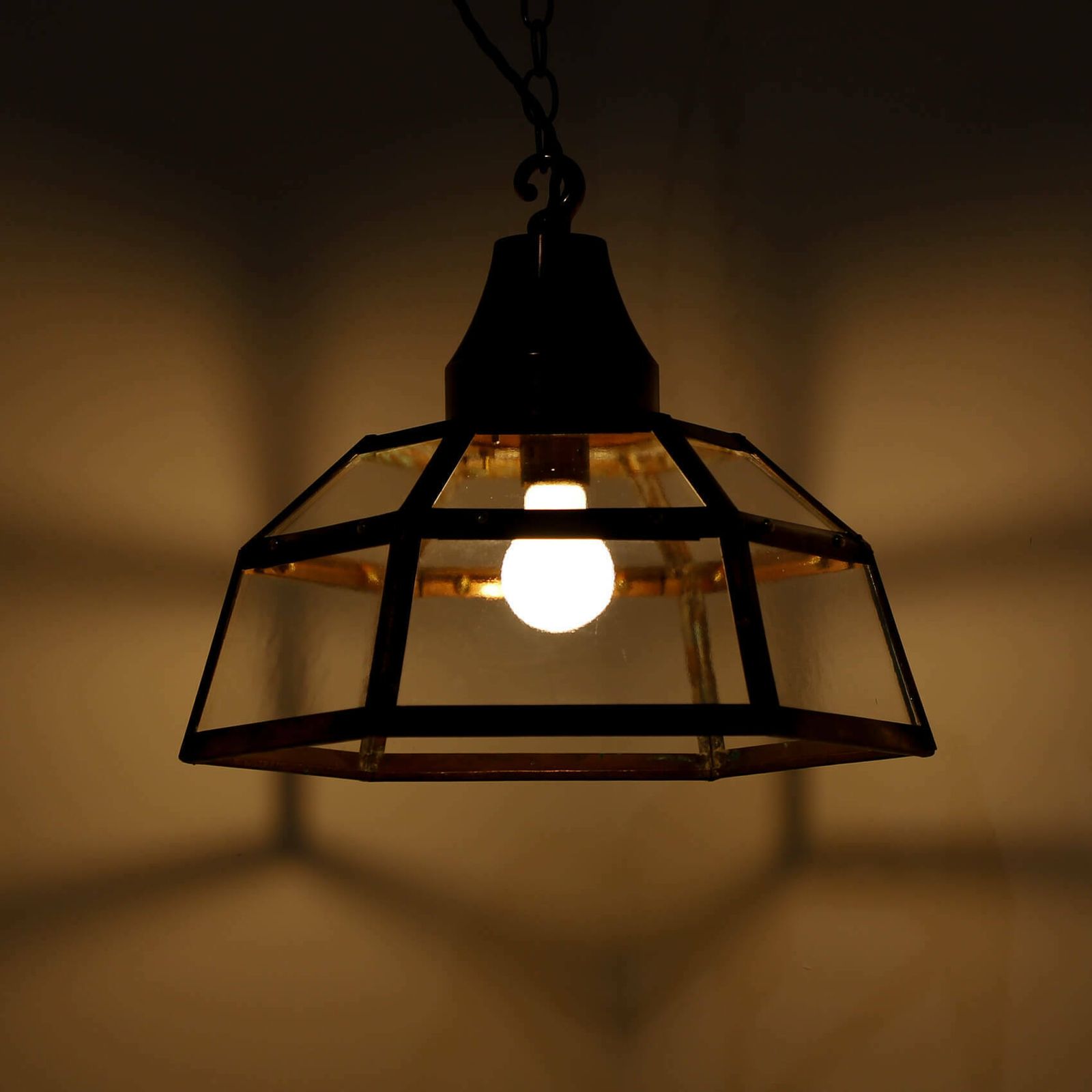 British Rail Platform Lantern – Leeds – Aged photo furniture