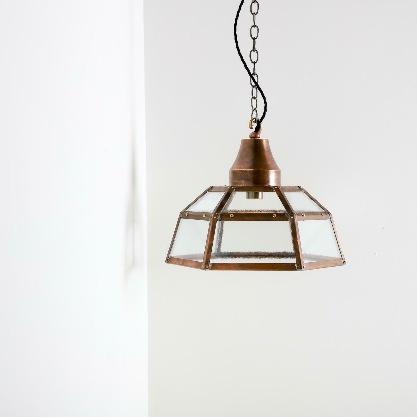 British Rail Platform Lantern – Leeds – Aged photo vinterior