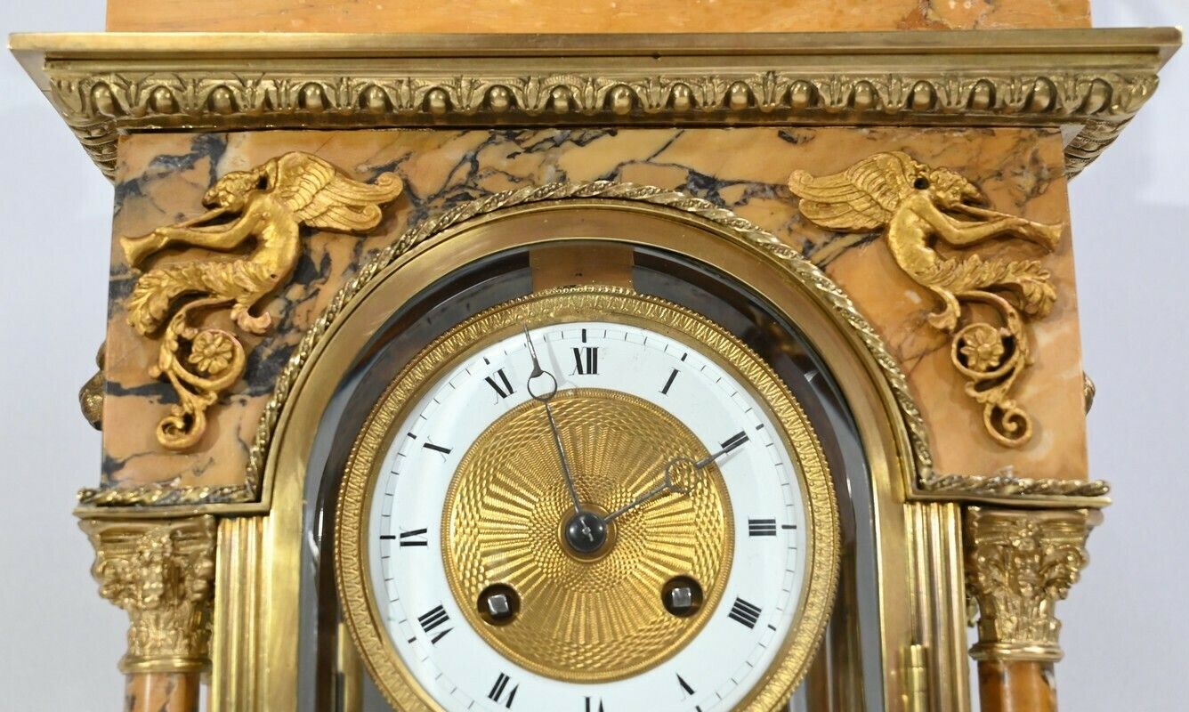 Important Fireplace Trim In Marble And Bronze  Empire Style  2nd Part 19th photo buy