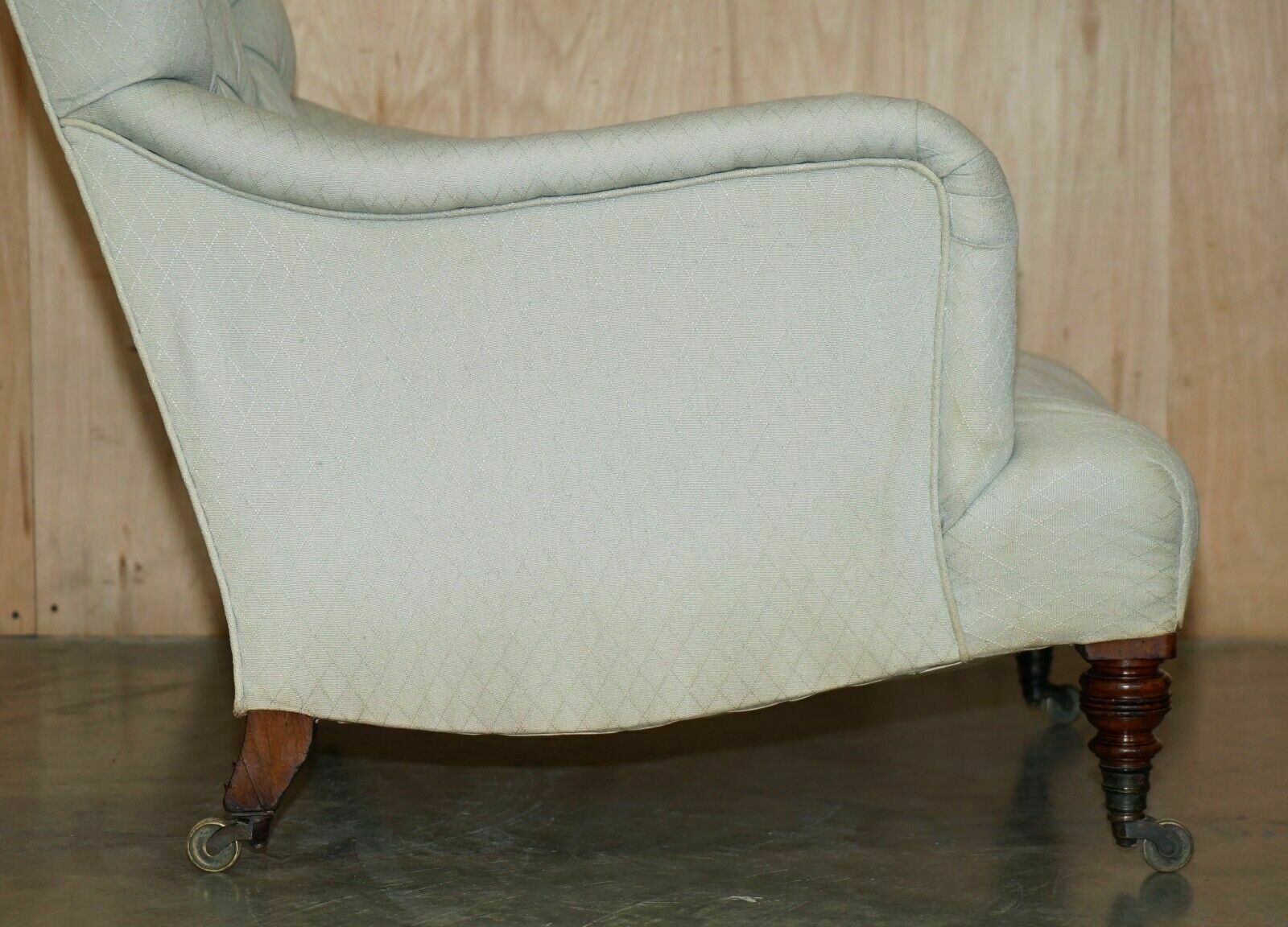 Furniture Rare Original Victorian Howard And Sons Bridgewater Armchair Period Upholstery photo
