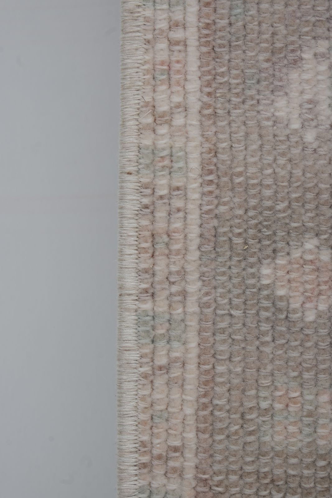Geometric  Turkish Neutral Pale Color Oushak Rug 5'6'' X 8'7'' photo vinterior