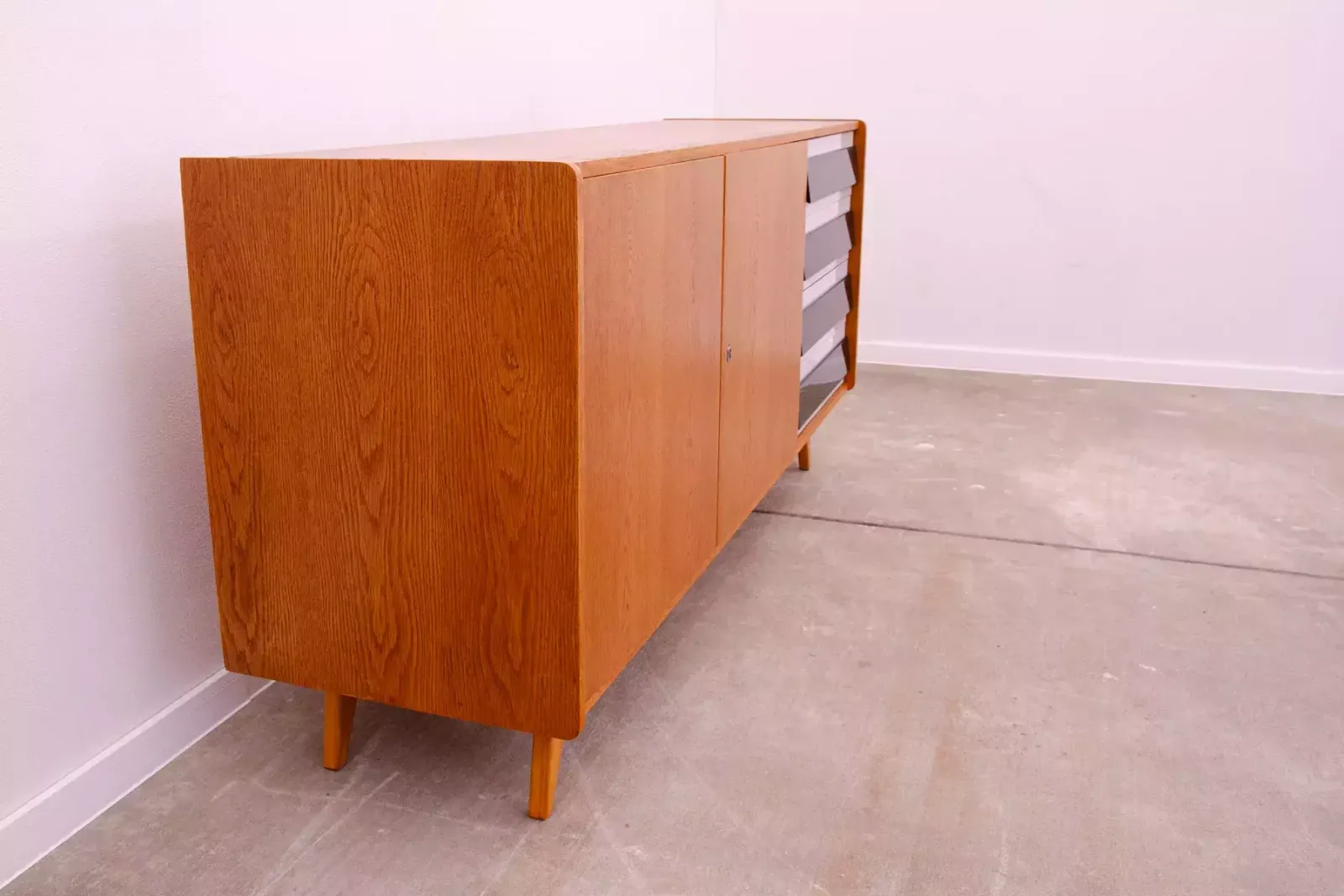 Mid Century U 460 Dressoir Van Jiří Jiroutek Voor Interiér Praha, Tsjecho Slowakije photo Meubels